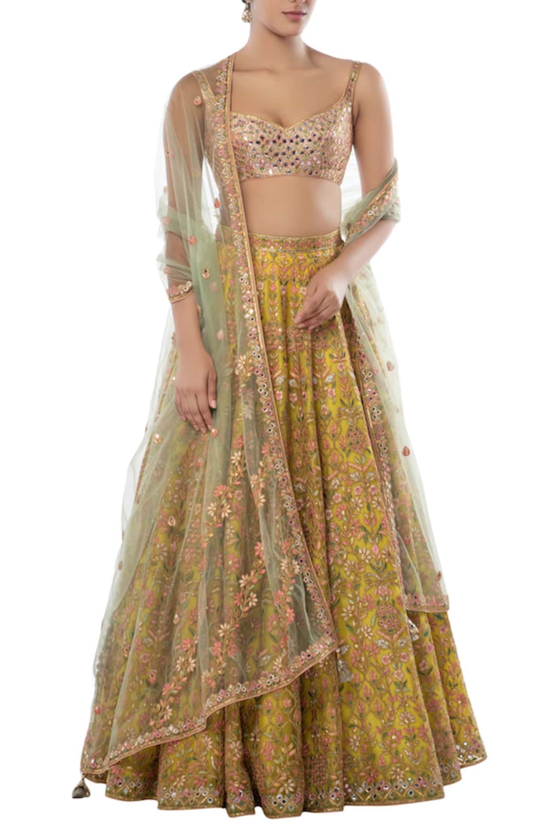 Tamanna Punjabi Kapoor Embroidered Bridal Lehenga Set