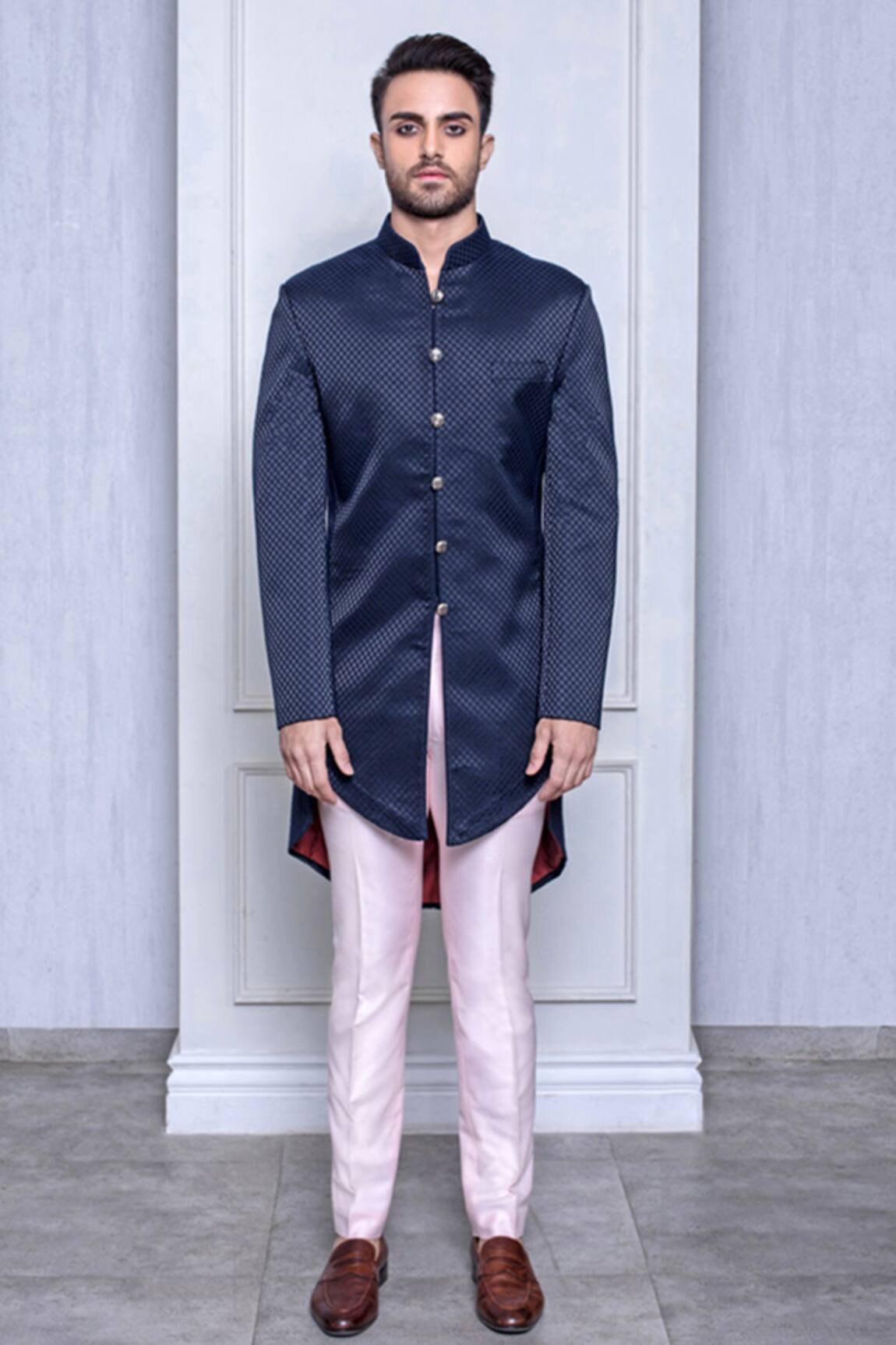 Arjuun Kilachand Quilted Sherwani