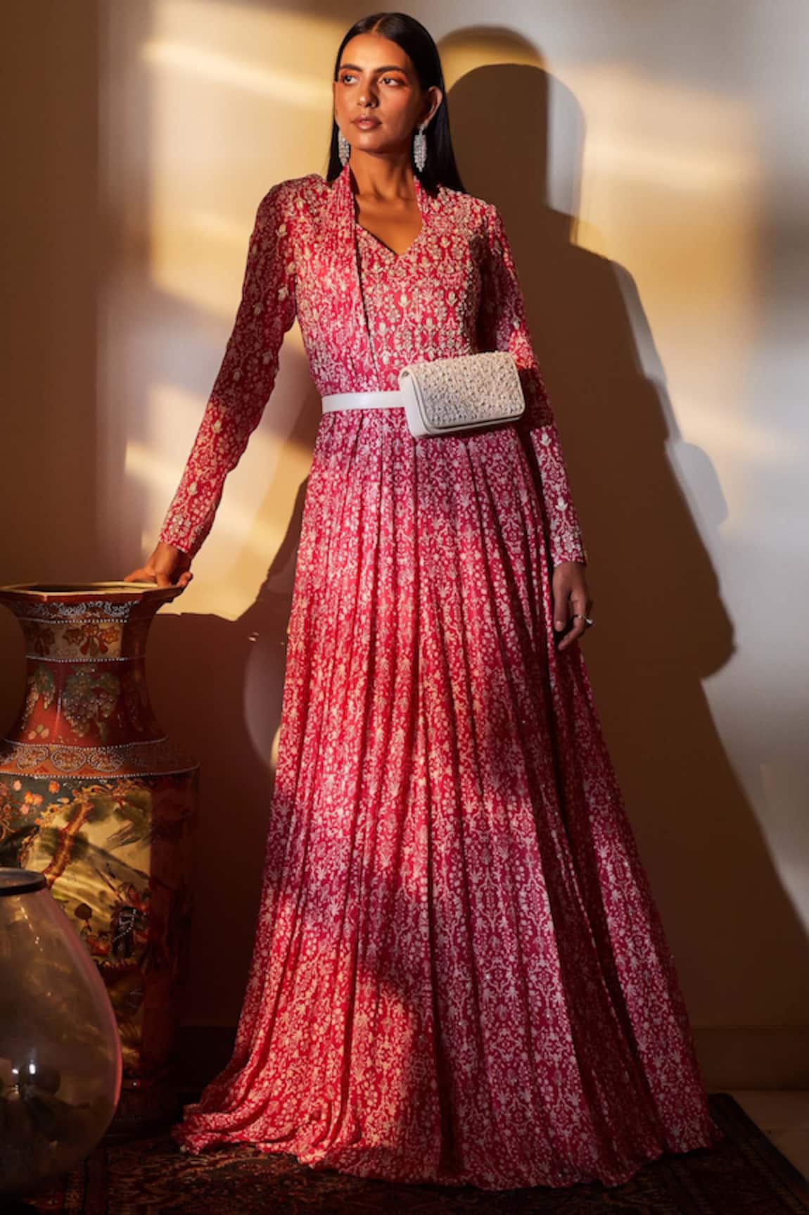 Sana Barreja Embroidered Anarkali