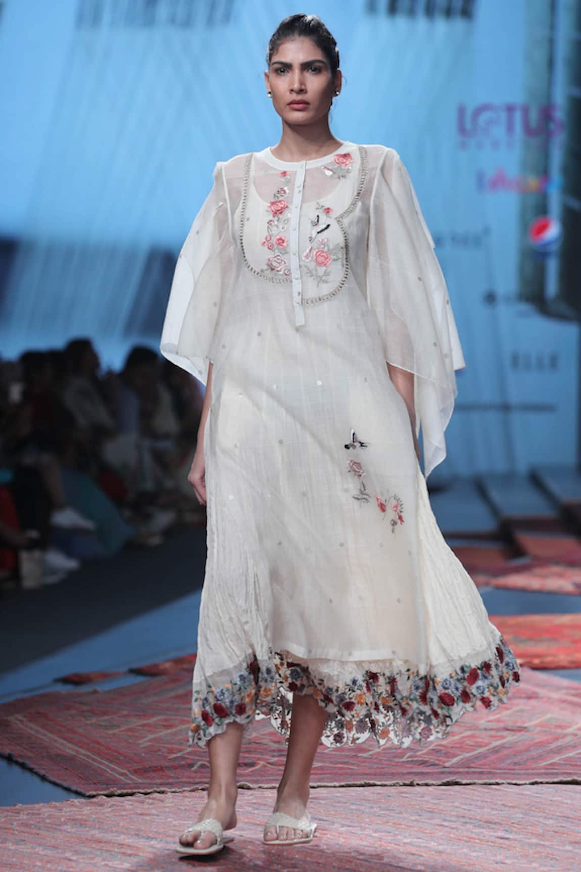 Prama By Pratima Pandey Silk Chanderi Dress