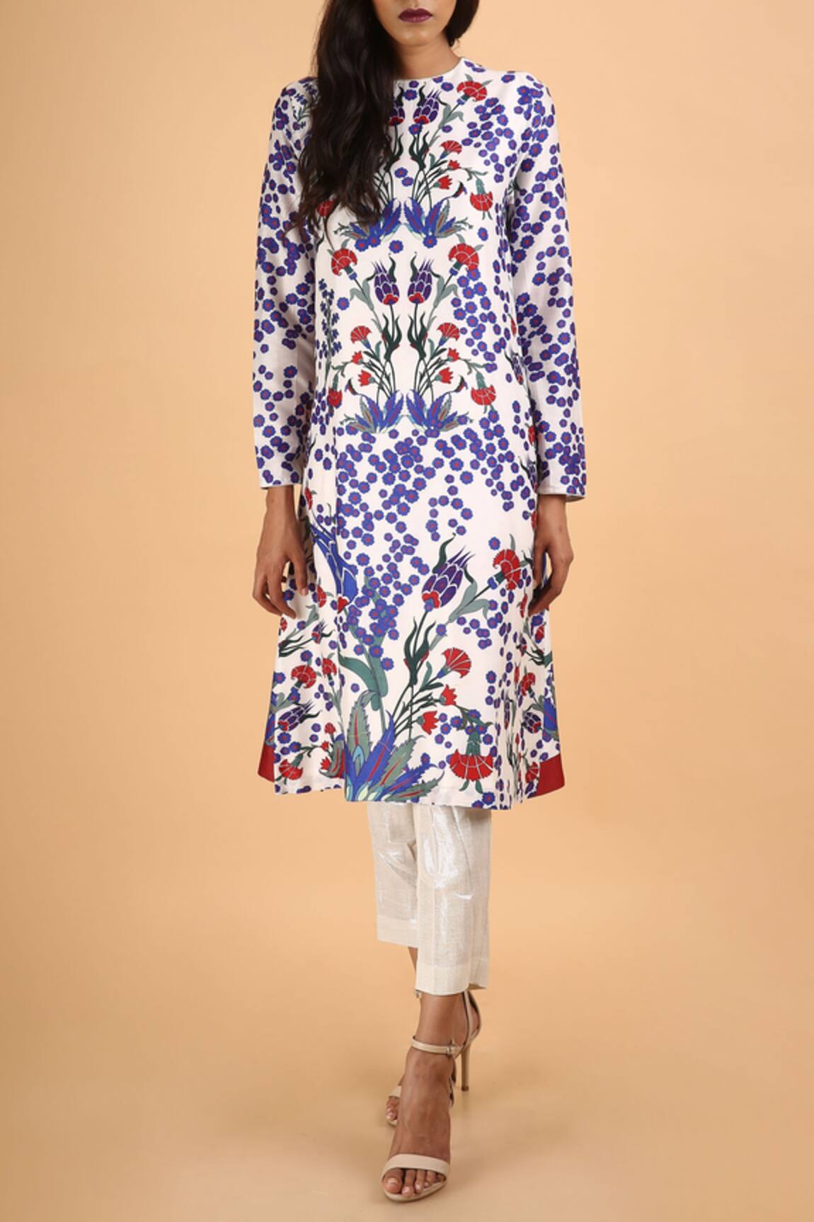 Saksham Neharicka Chanderi Kurta