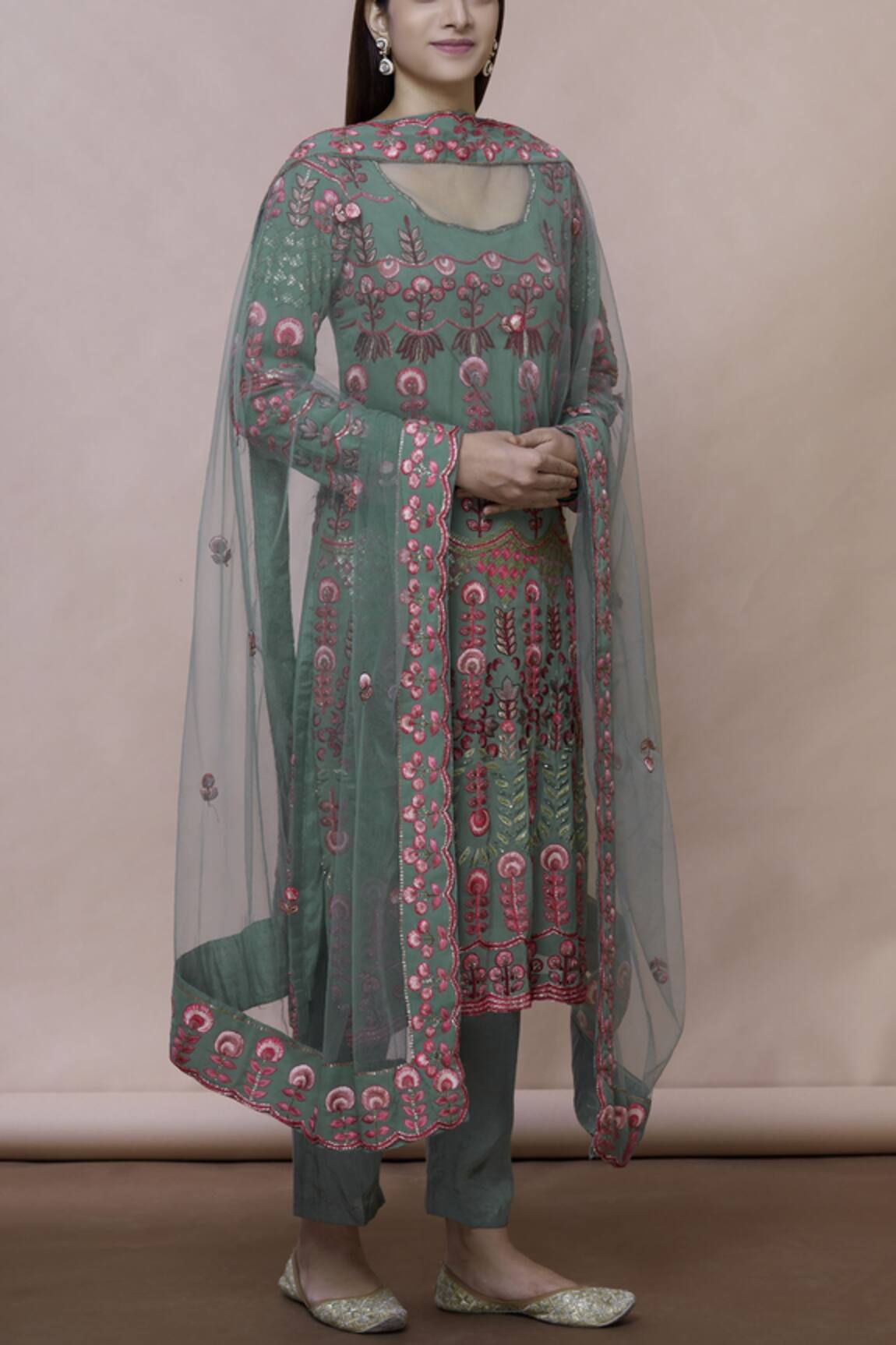 Abhi Singh Embroidered Kurta Set