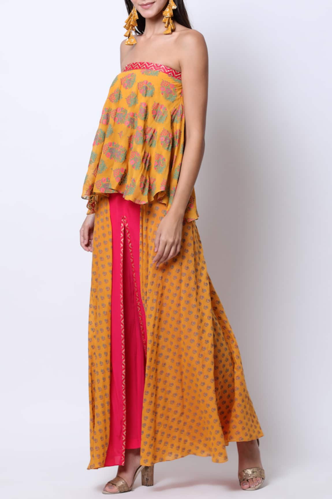 Nikasha Printed Top Pant Set 