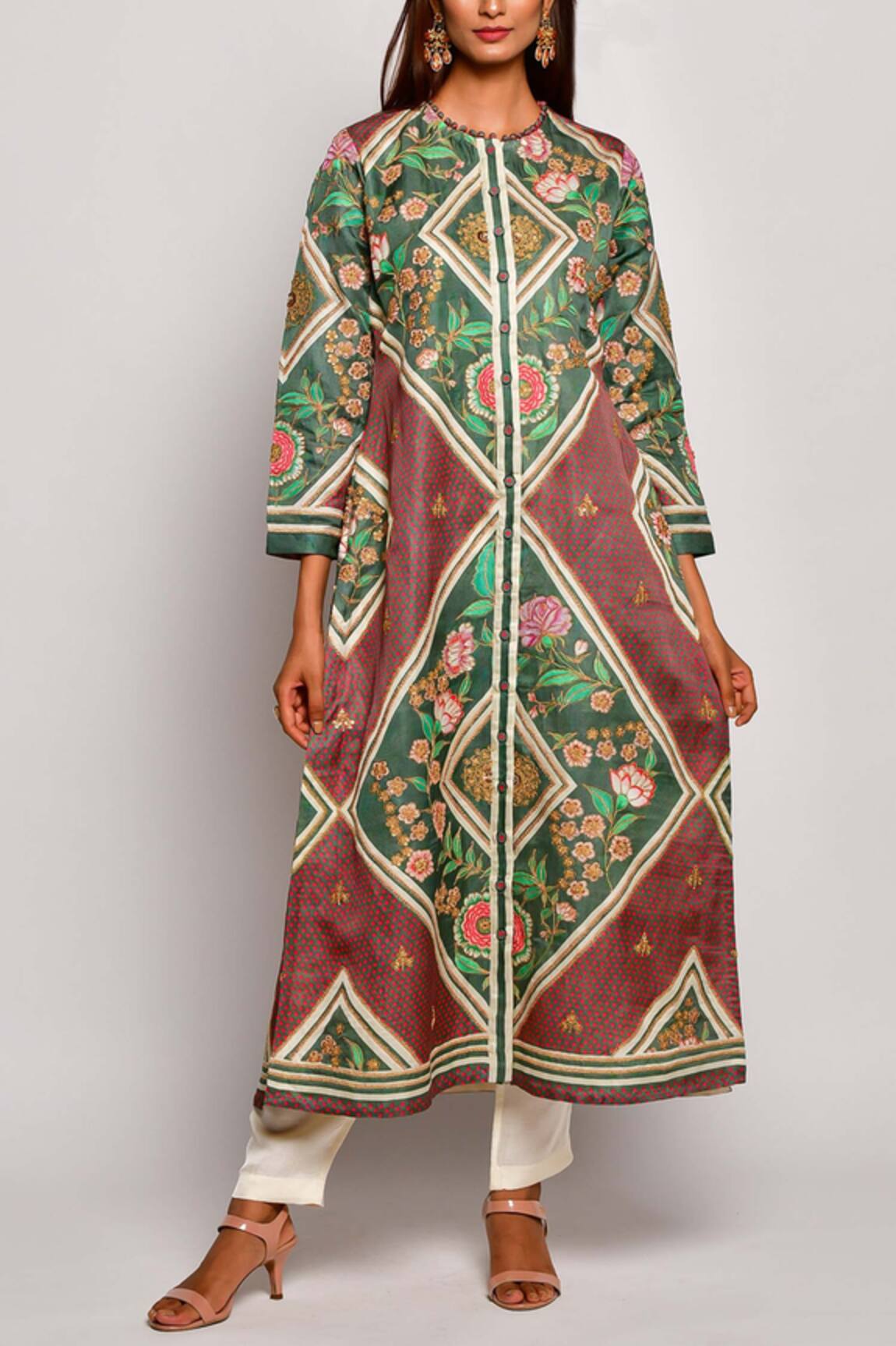 Swati Vijaivargie Printed Kurta