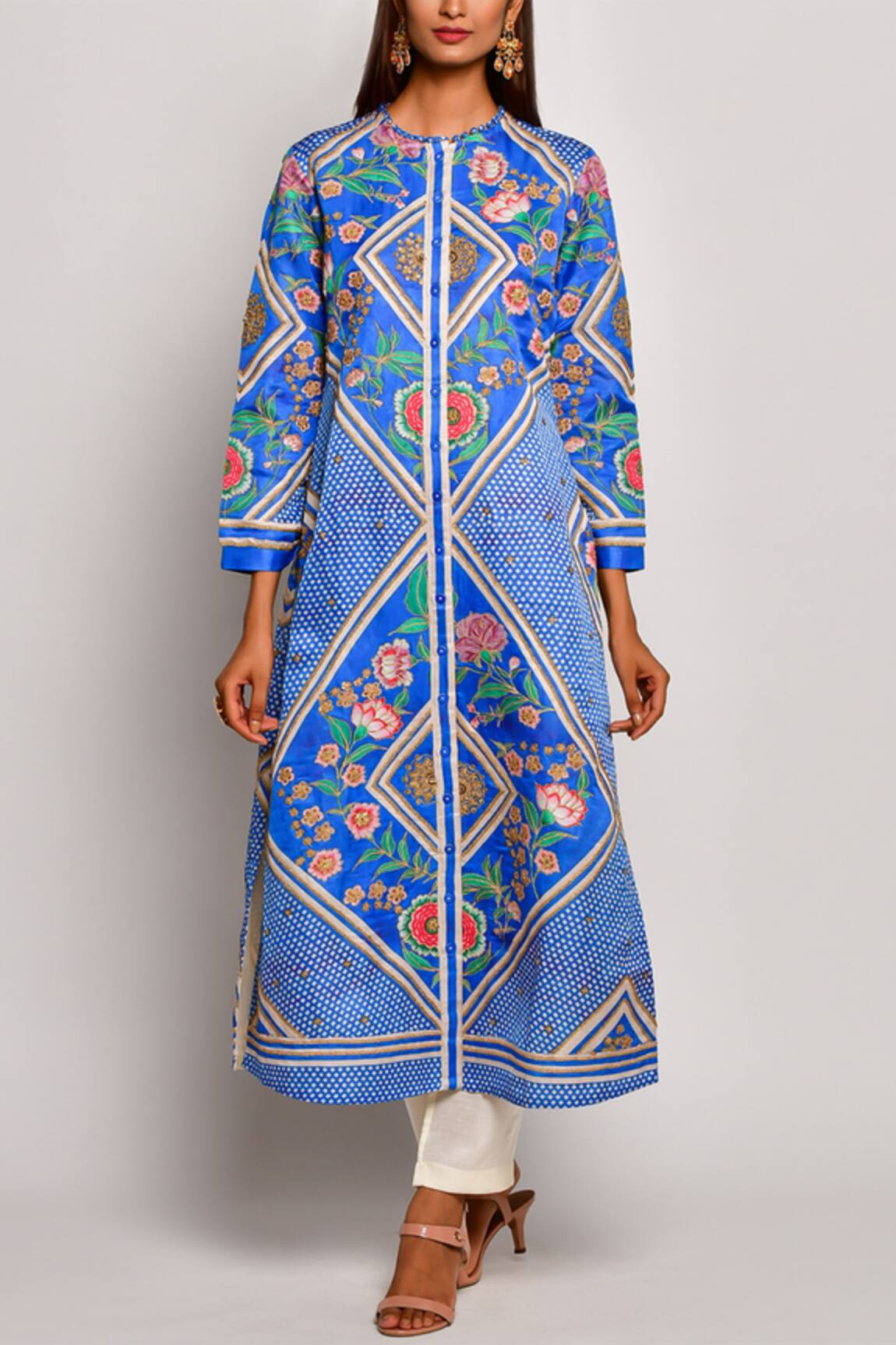 Swati Vijaivargie Printed Kurta   