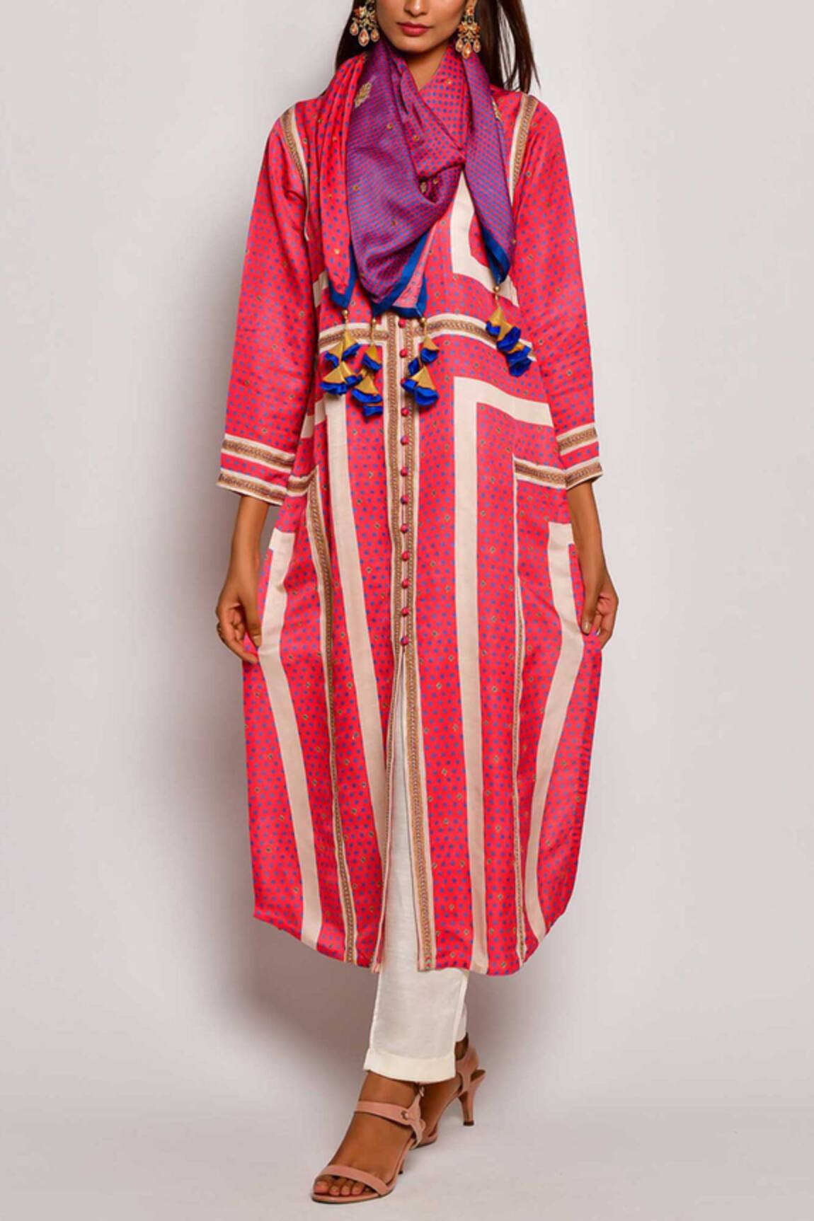 Swati Vijaivargie Printed Kurta Set