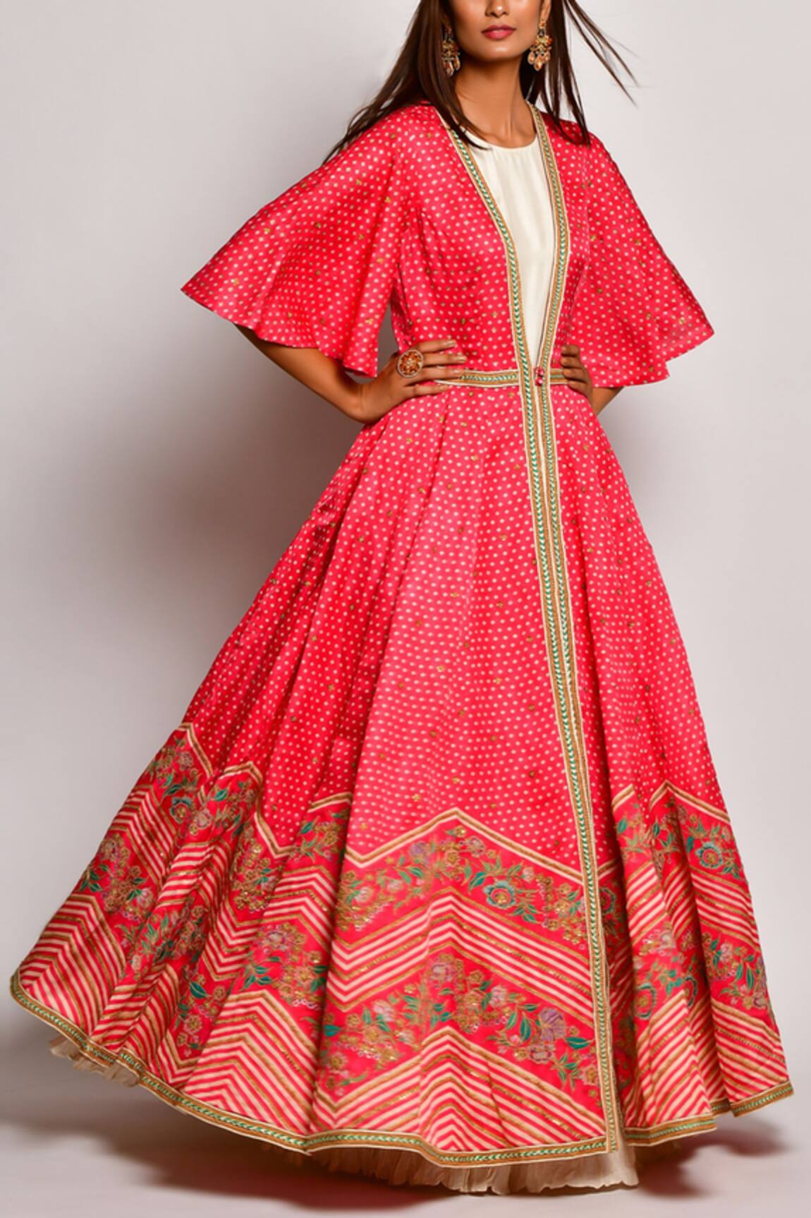 Swati Vijaivargie Printed Anarkali Set 