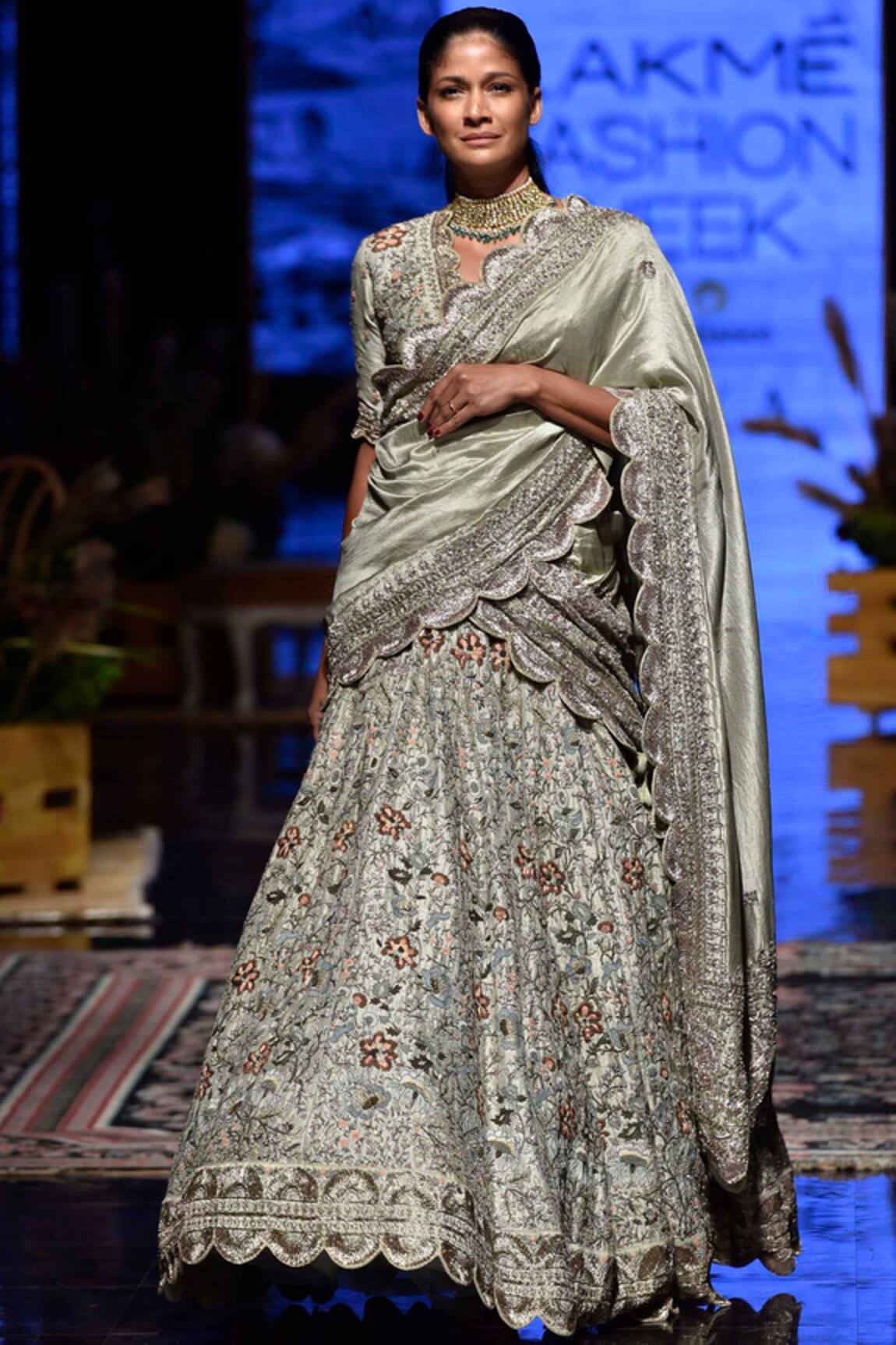 Jayanti Reddy Embroidered Lehenga Set