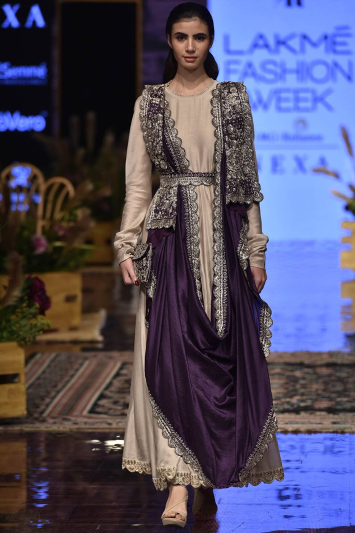 Jayanti Reddy Silk Anarkali Set 