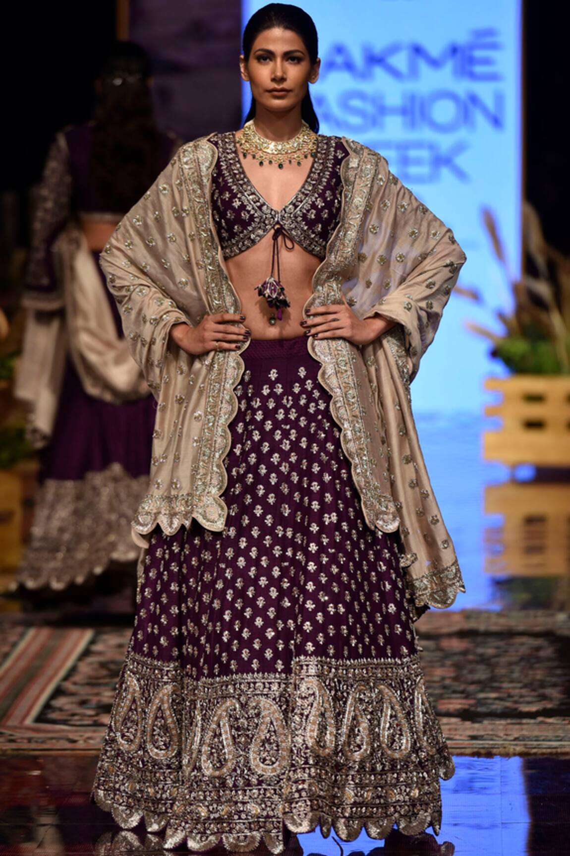 Jayanti Reddy Embroidered Bridal Lehenga Set