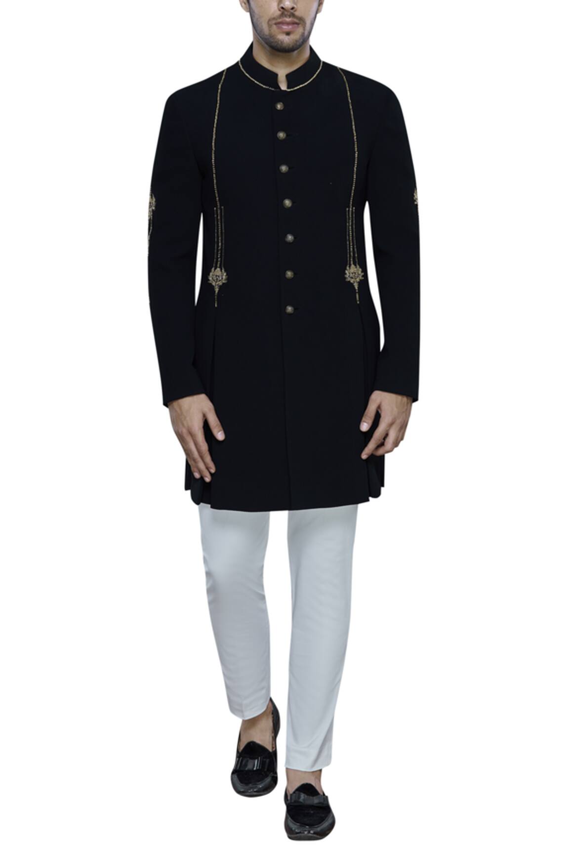 Nitesh Singh Chauhan Embroidered Sherwani