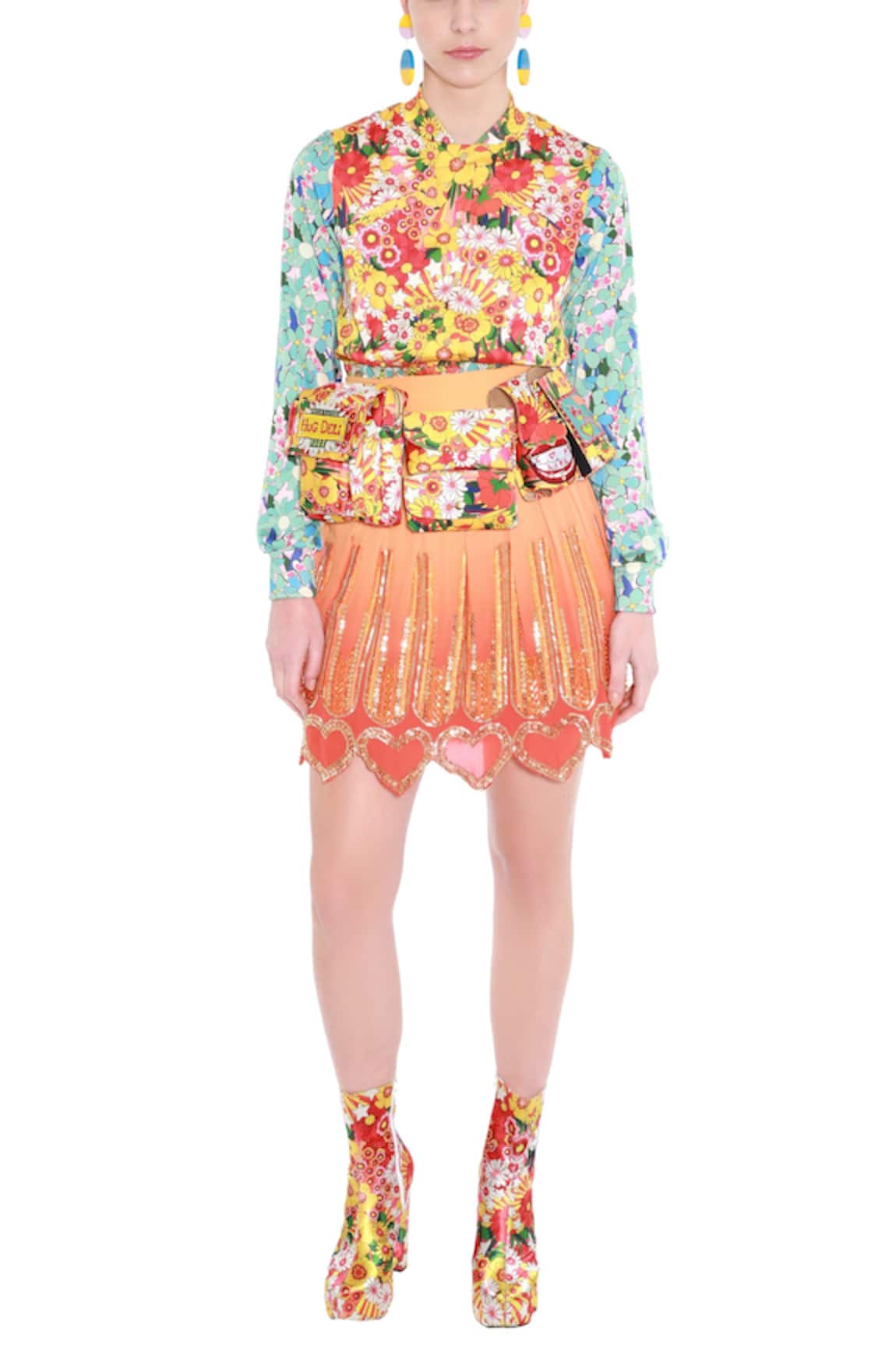 Manish Arora Embellished Skirt