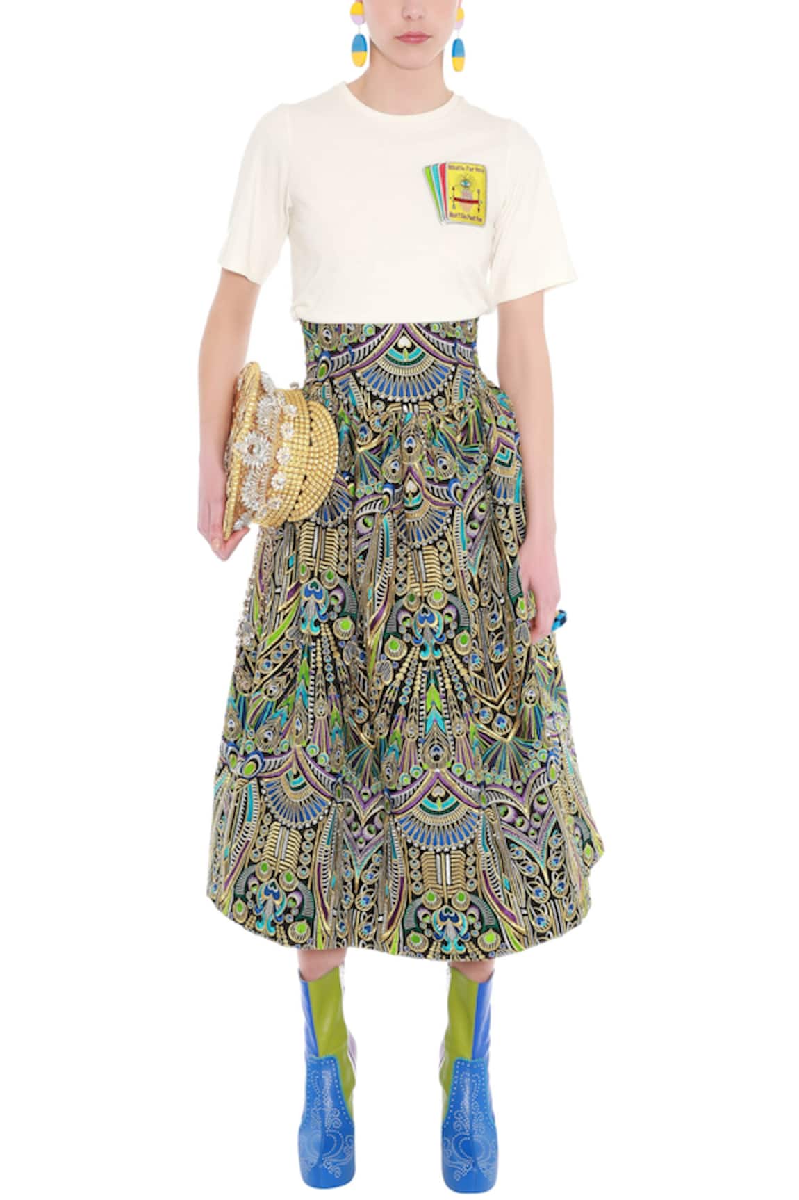 Manish Arora Embroidered Skirt