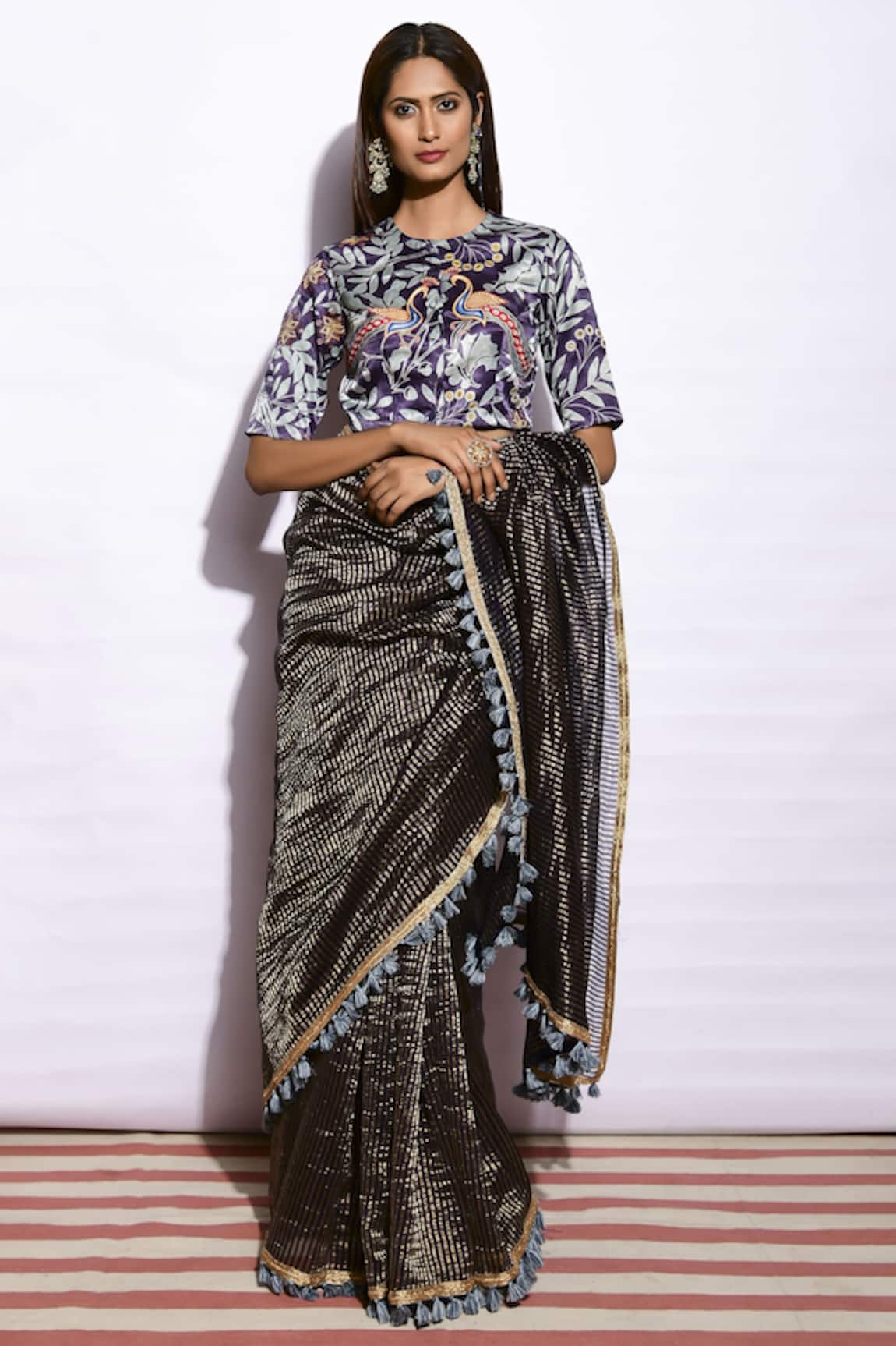 Swati Vijaivargie Chanderi Saree with Blouse