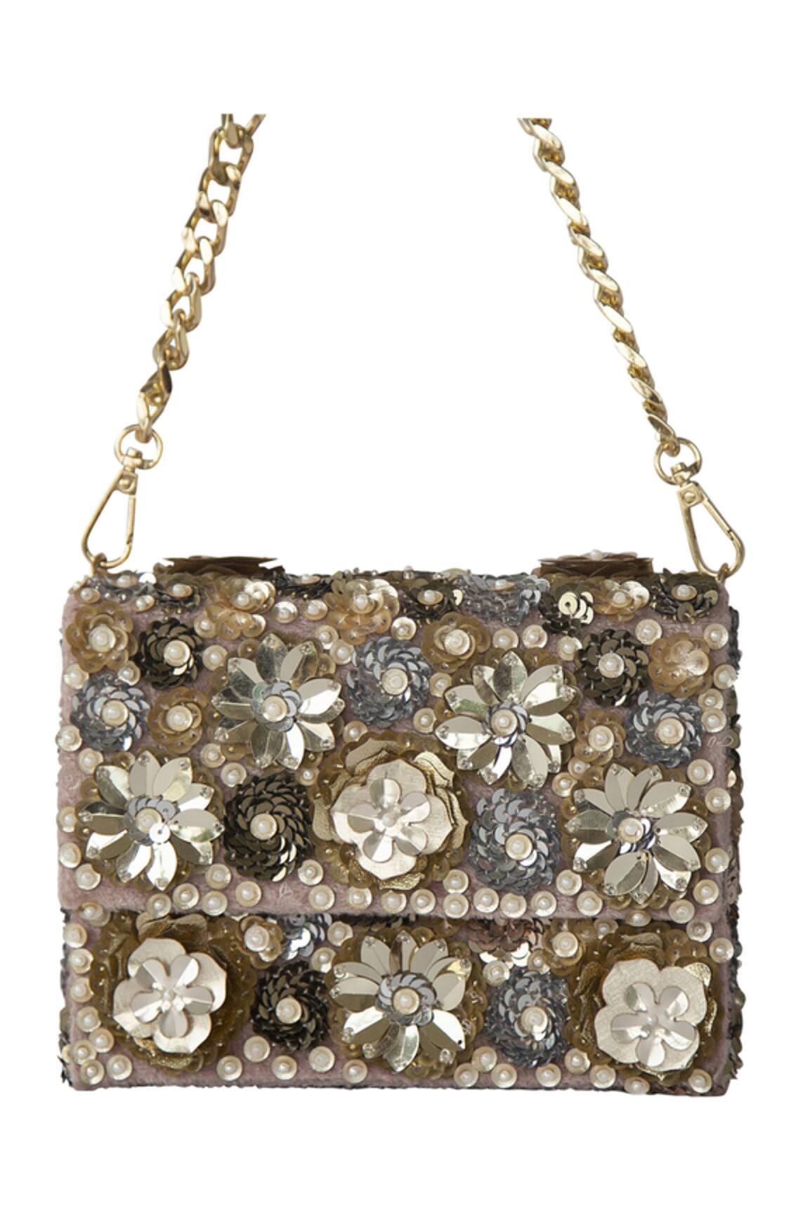 Adora By Ankita Floral Embellished Sling Bag