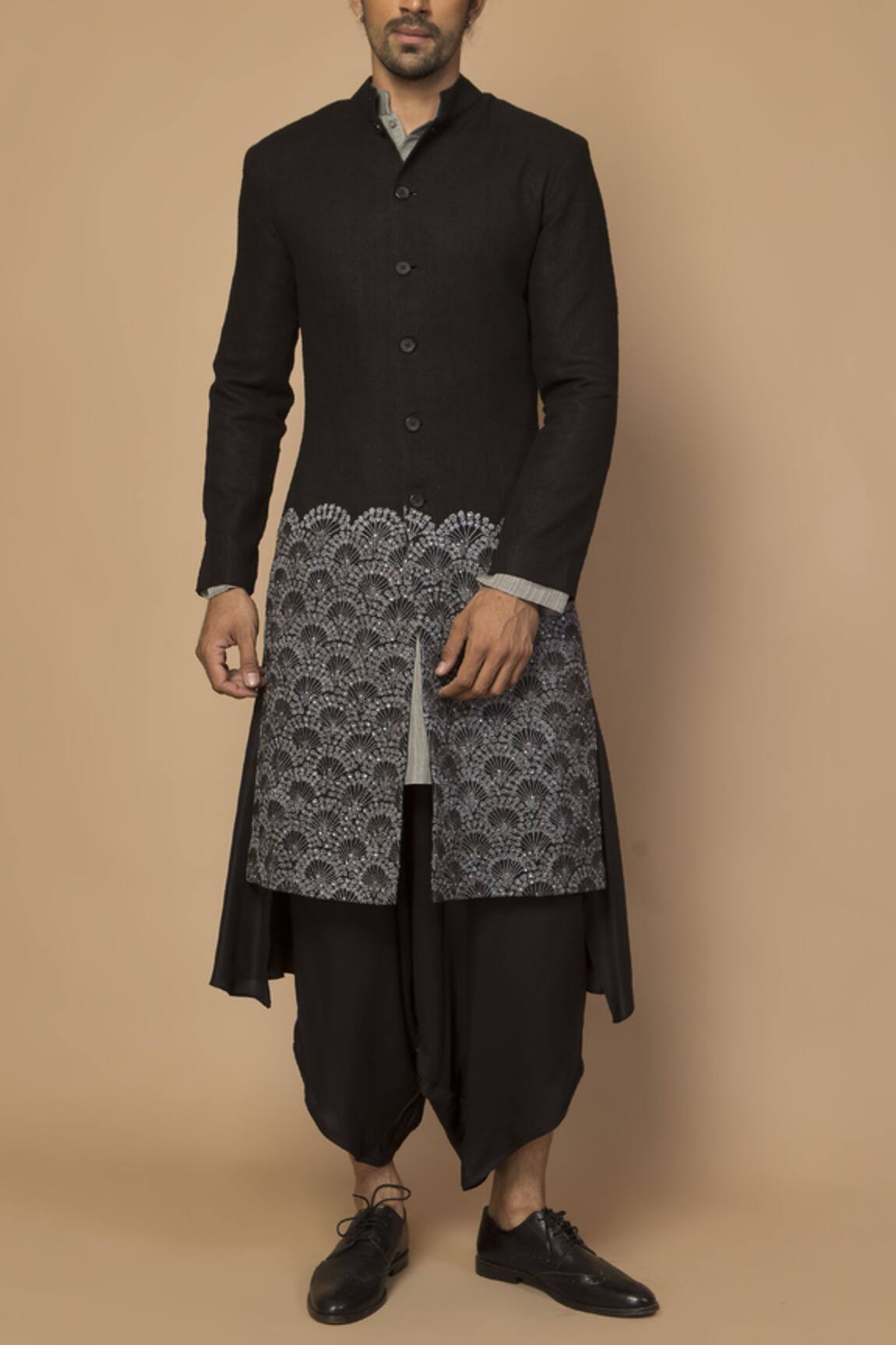 Siddartha Tytler Silk Sherwani