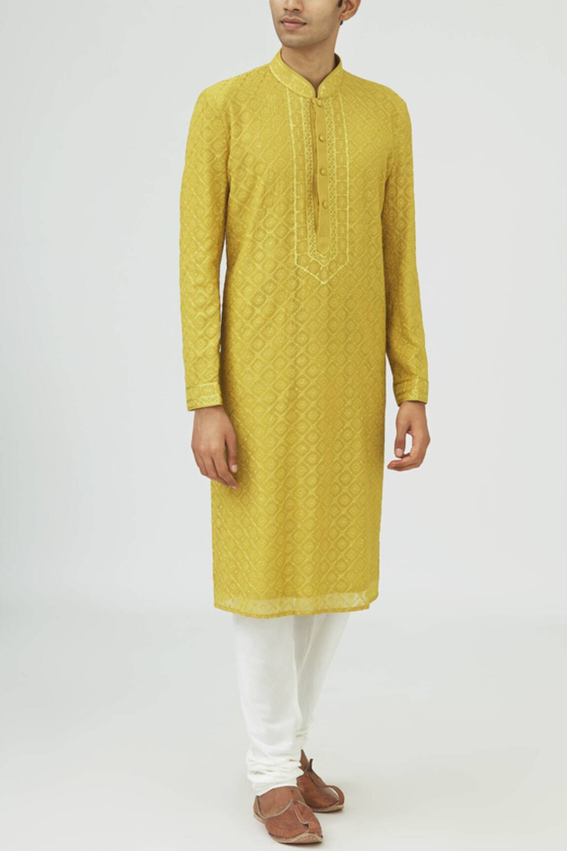 Vanshik Embroidered Kurta Set