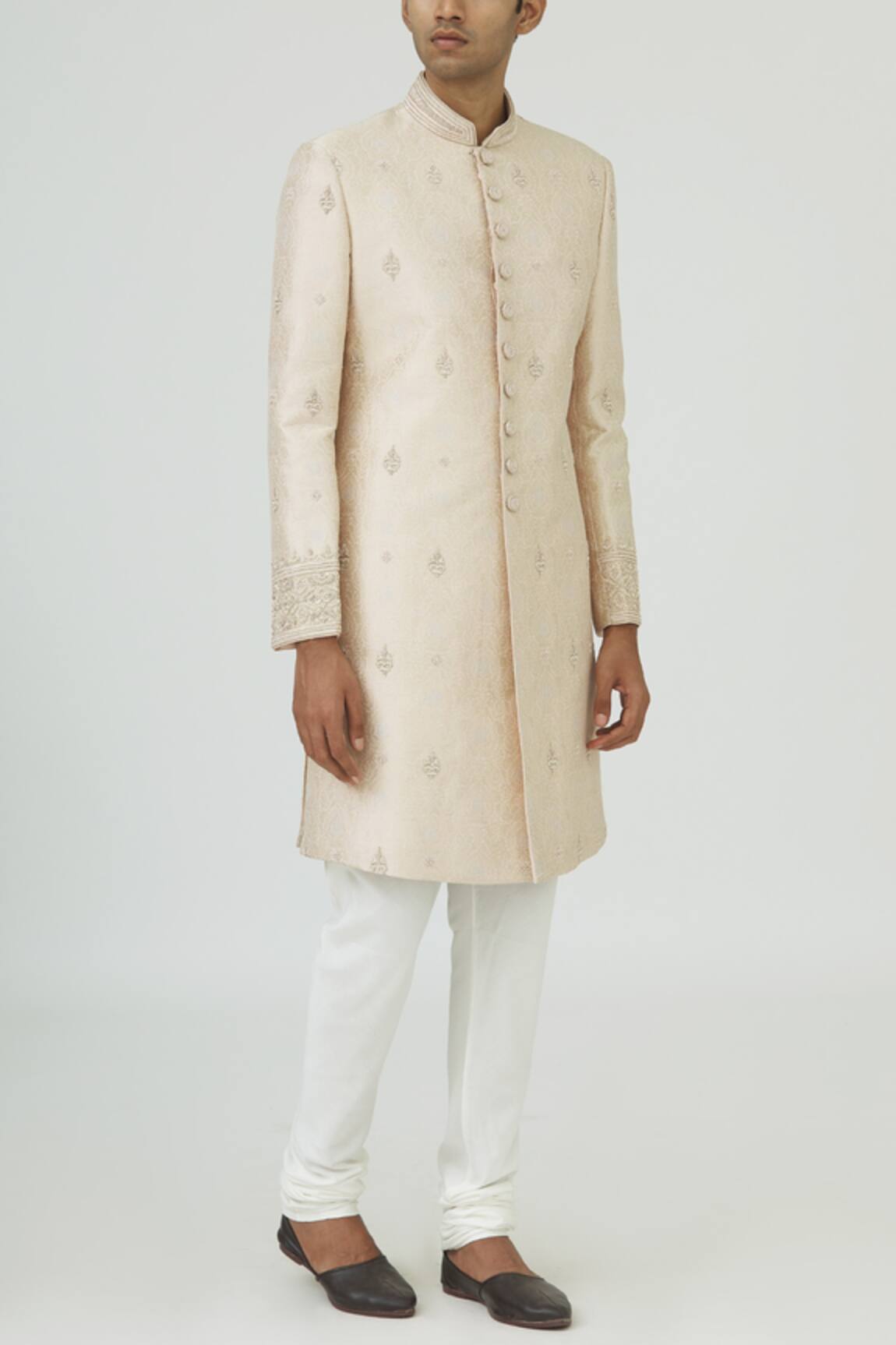 Vanshik Brocade Silk Sherwani Set