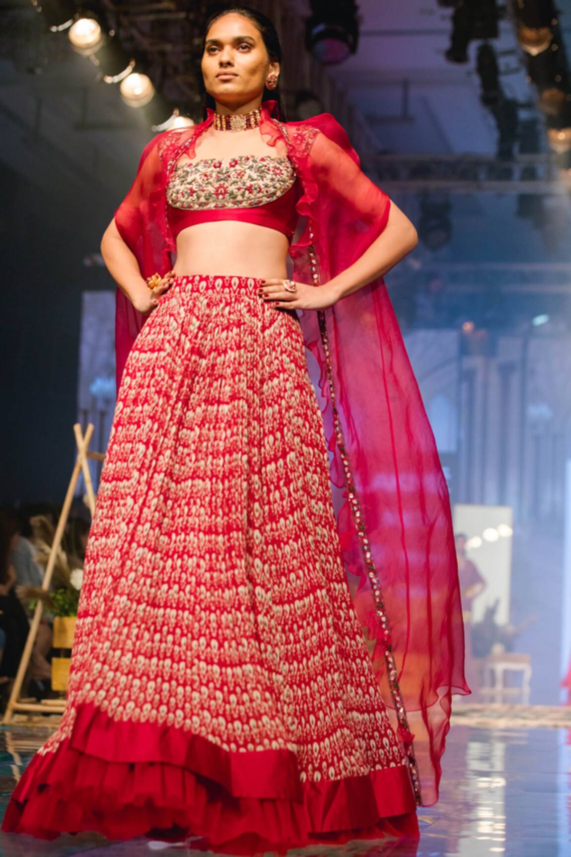 Ridhi Mehra Printed Lehenga Set 