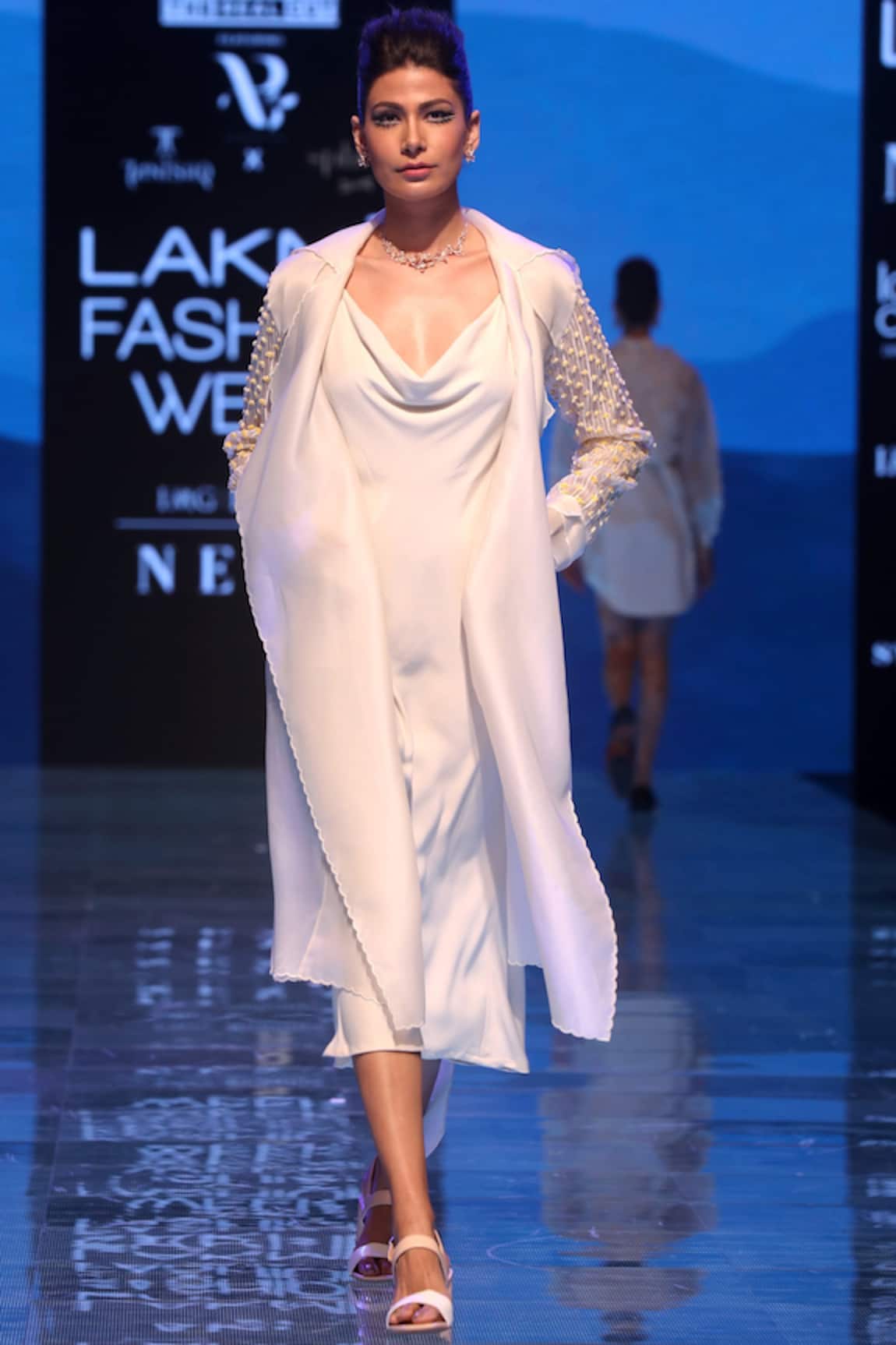 Archana Rao Dress with Embroidered Jacket