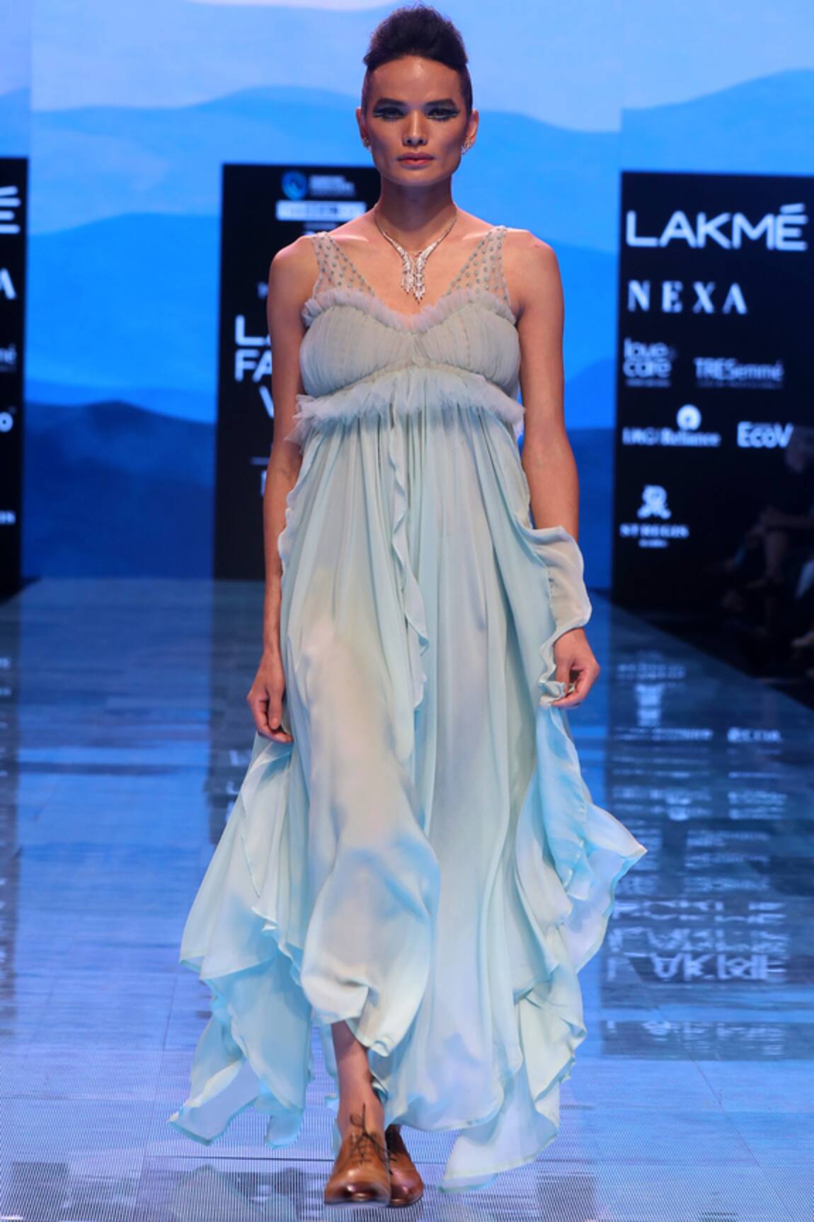 Archana Rao Ruffled Dress
