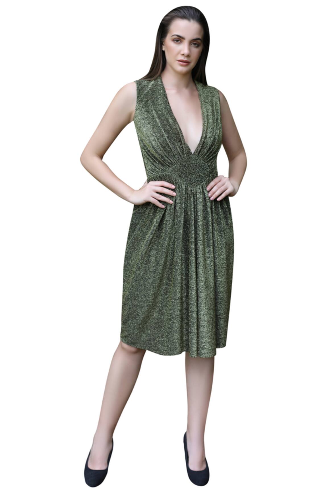 Swatee Singh Fit & Flare Dress