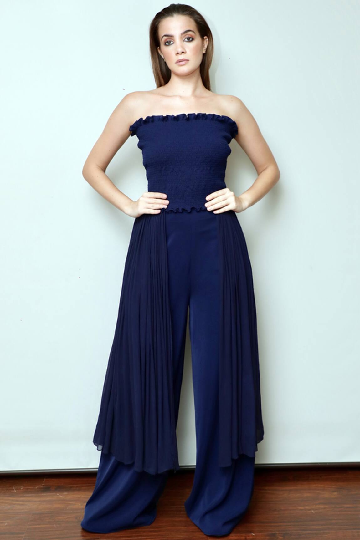 Swatee Singh Bandeau Jumpsuit