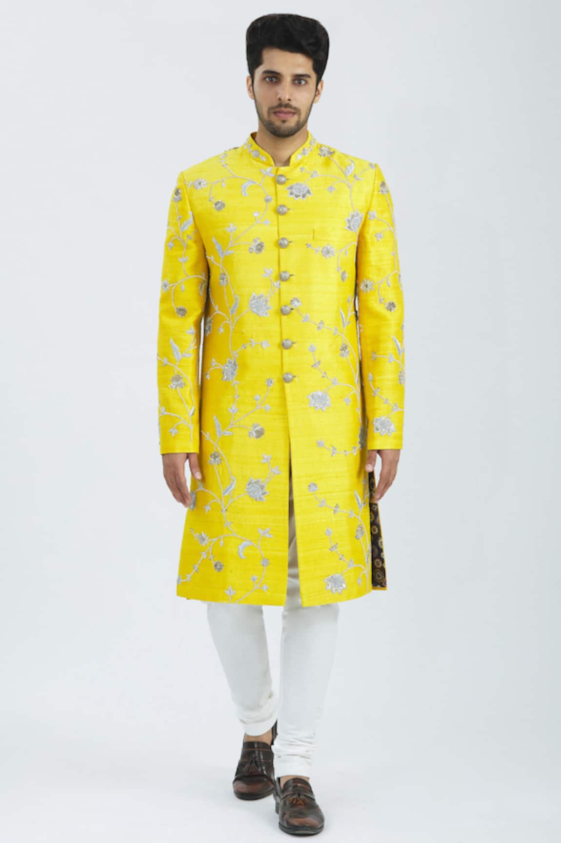 Nautanky Embroidered Sherwani Set