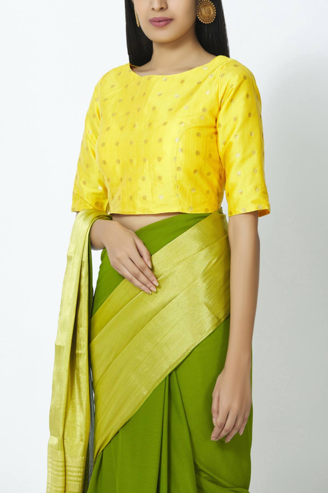 Arihant Rai Sinha Printed Saree Blouse