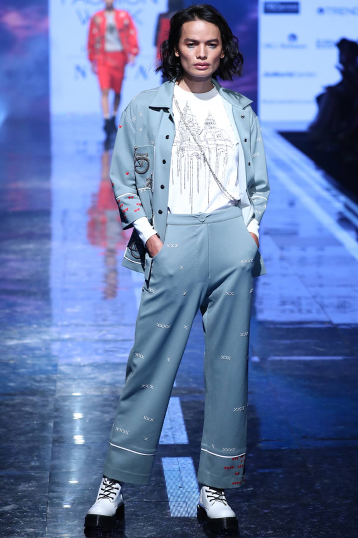 Shahin Mannan Embroidered T-shirt 