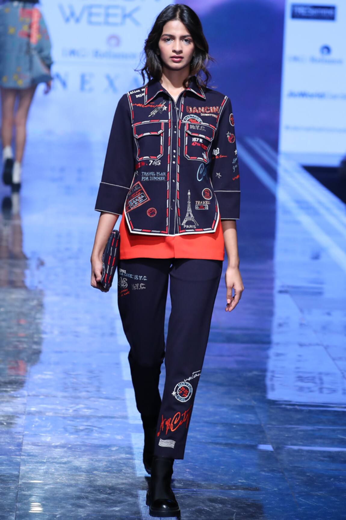 Shahin Mannan Embroidered Trouser 