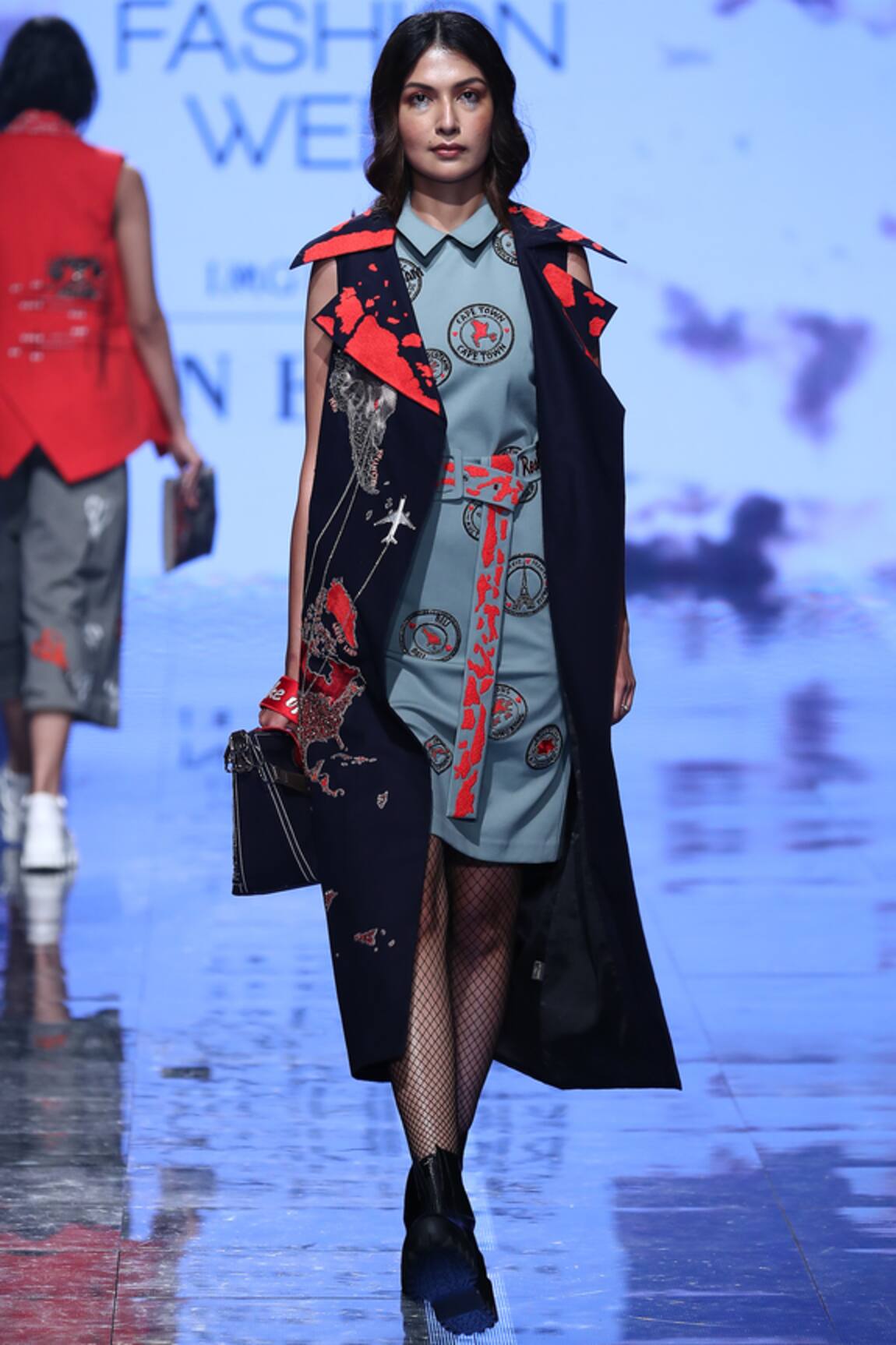 Shahin Mannan Embroidered Dress 