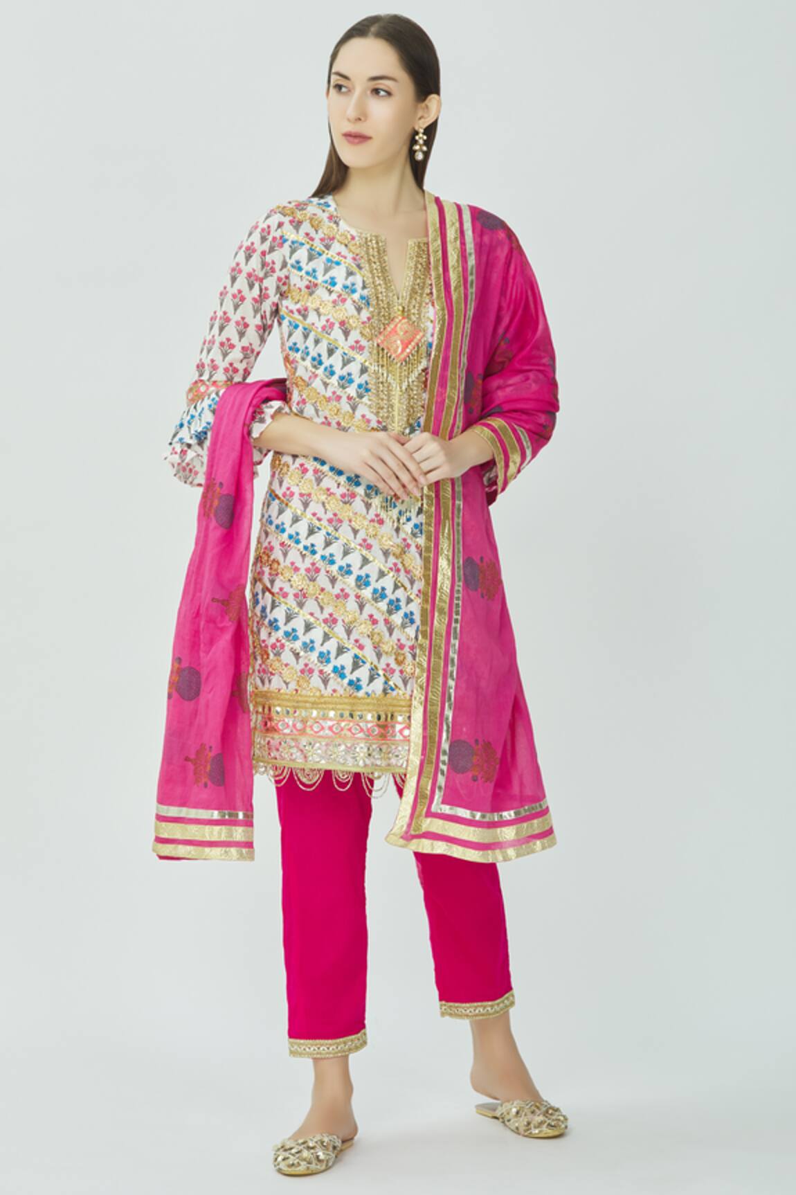 Kunwarani Ritu Printed Kurta Set