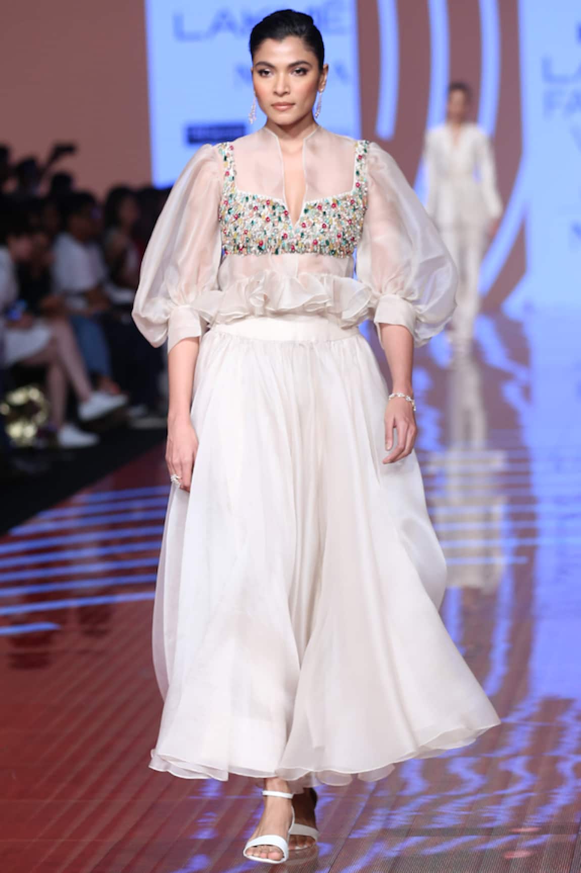 Ridhi Mehra Chanderi Skirt Set 