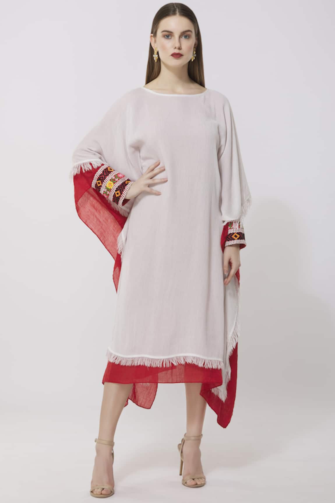 Neha Gursahani Double Layered Kaftan Dress
