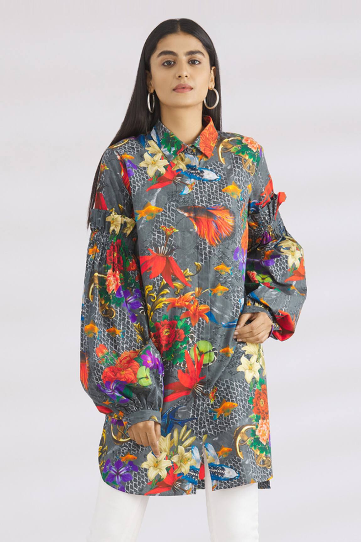 MR. Ajay Kumar Printed Shirt