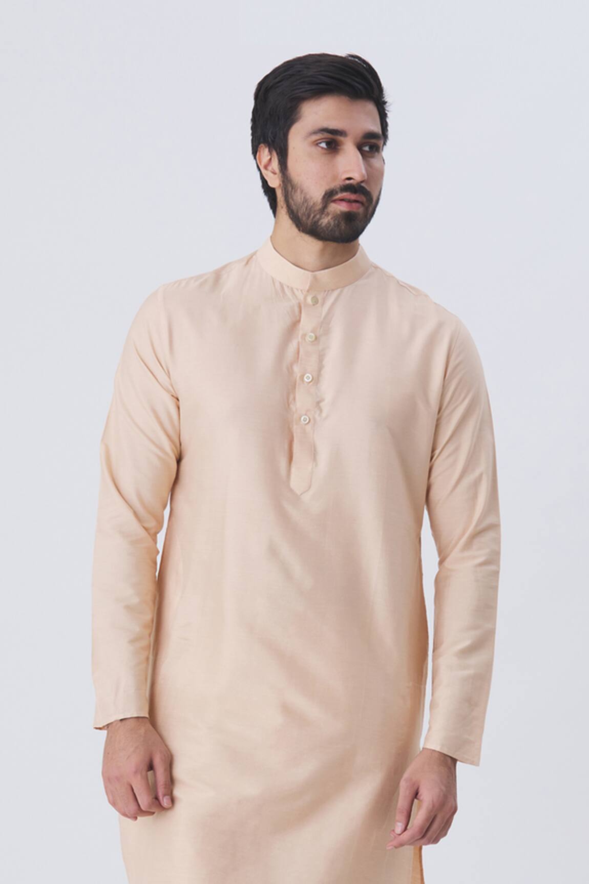 Kommal Sood Cotton Silk Kurta Set