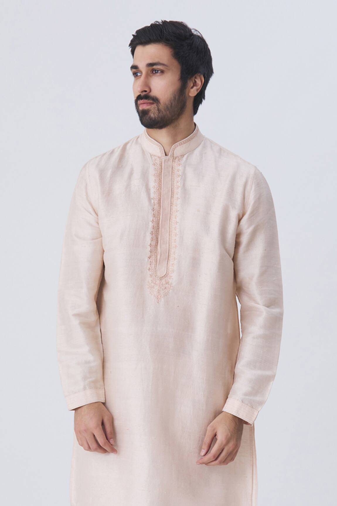 Kommal Sood Cotton Silk Kurta Set