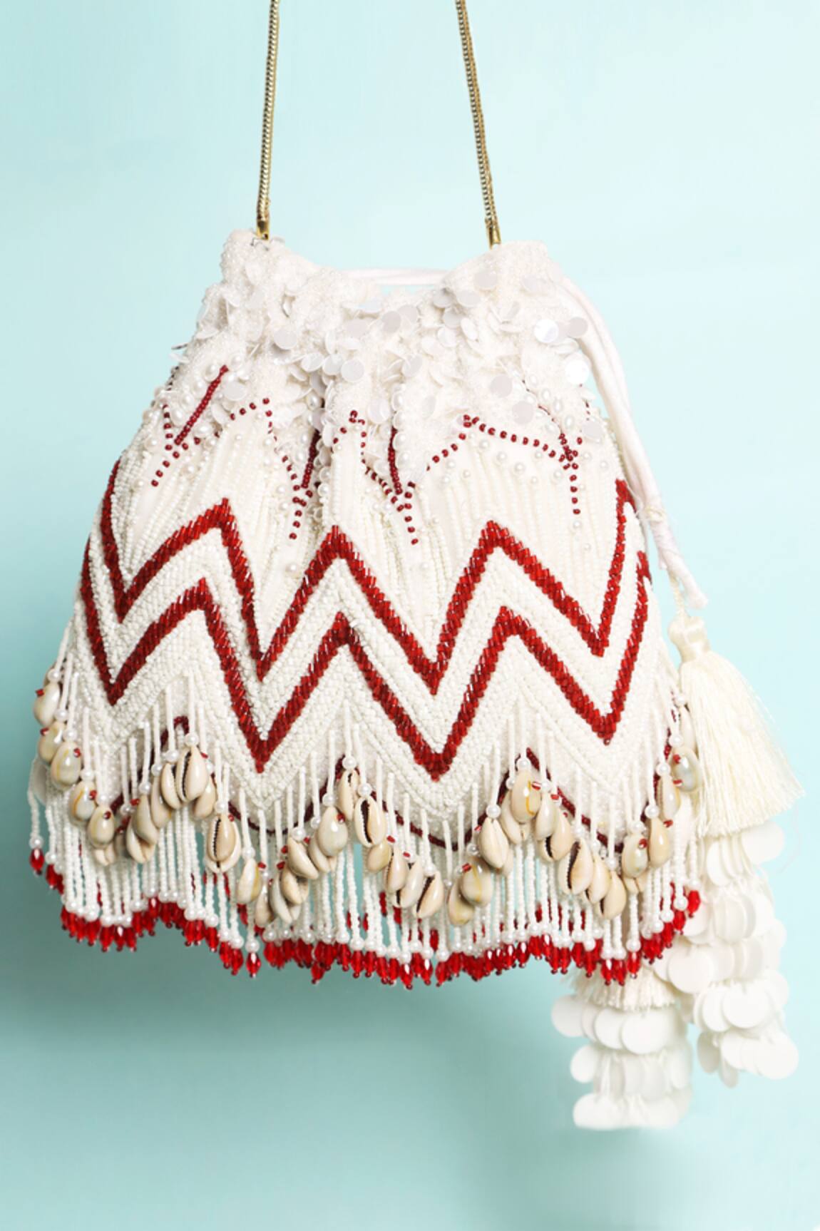 Ara Studio Embellished Potli Bag
