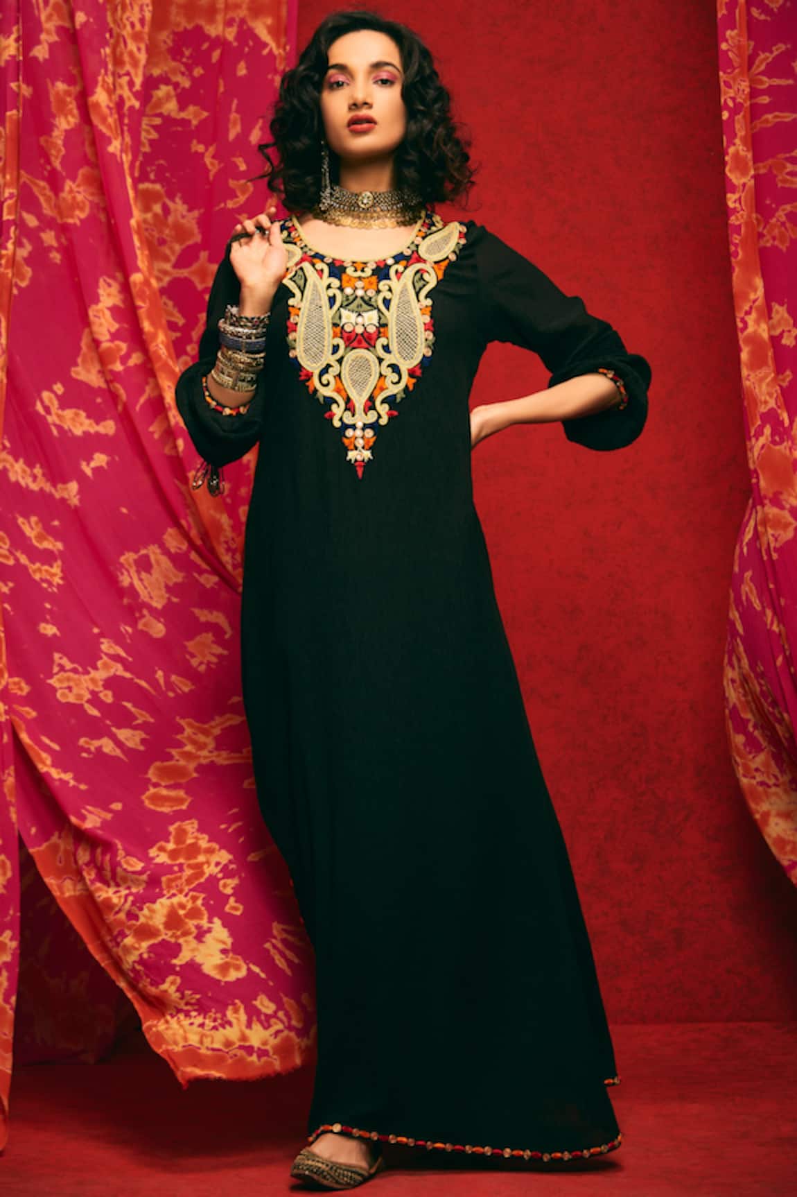Nadima Saqib Embroidered Kurta