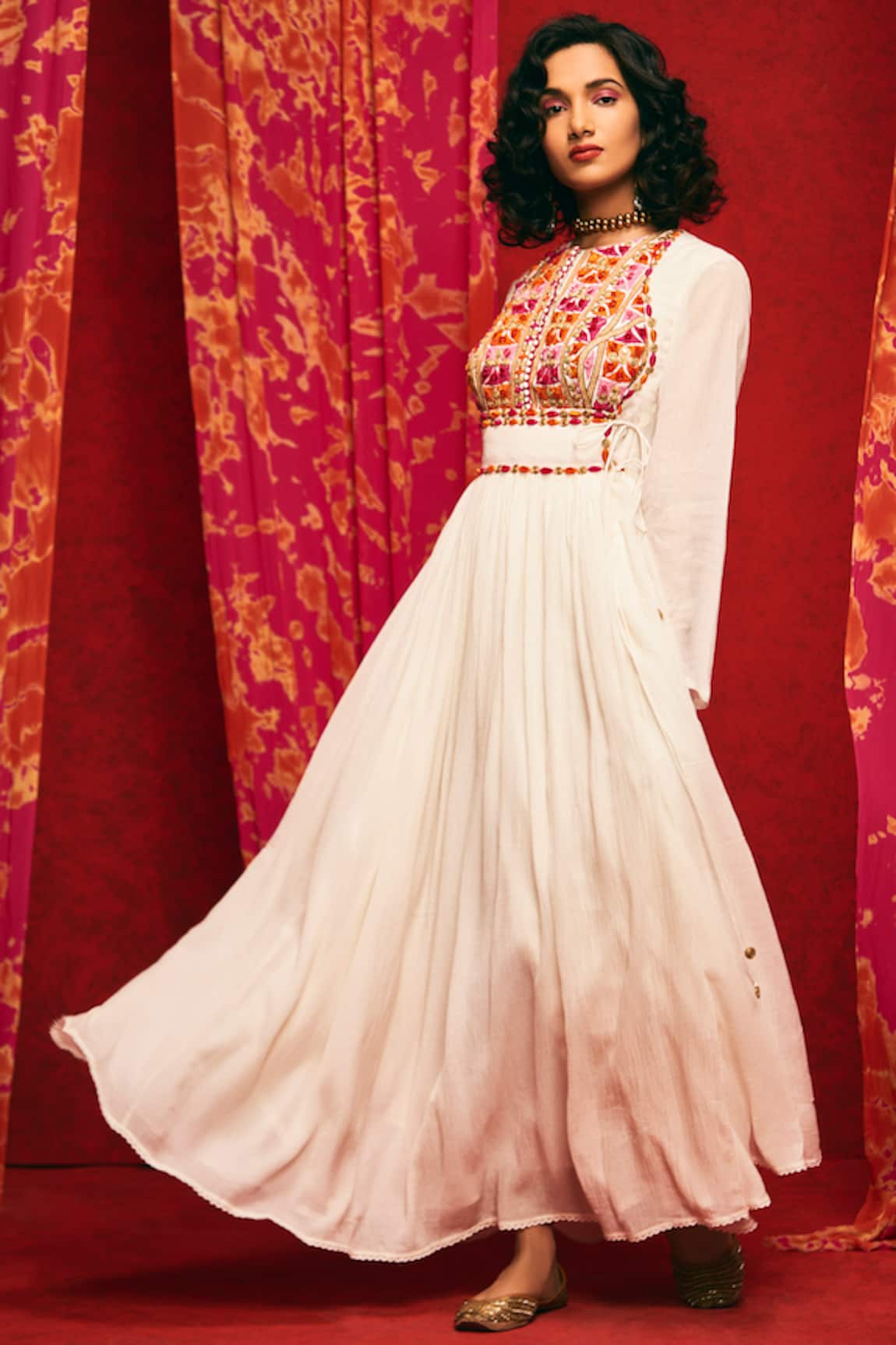 Nadima Saqib Embroidered Anarkali