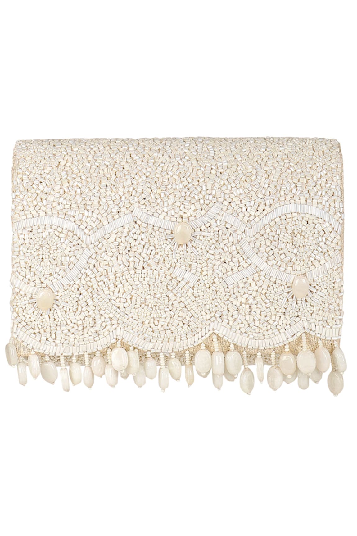 Aanchal Sayal Embellished Flapover Clutch