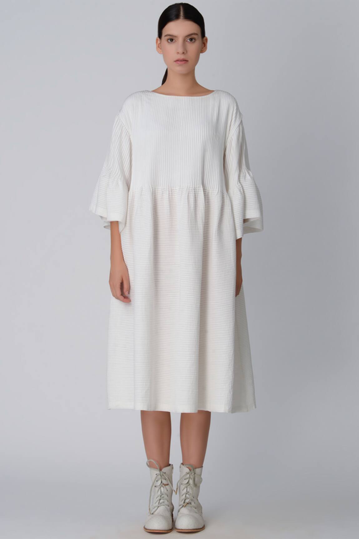 Rajesh Pratap Singh Anti Fit Pleated Dress 