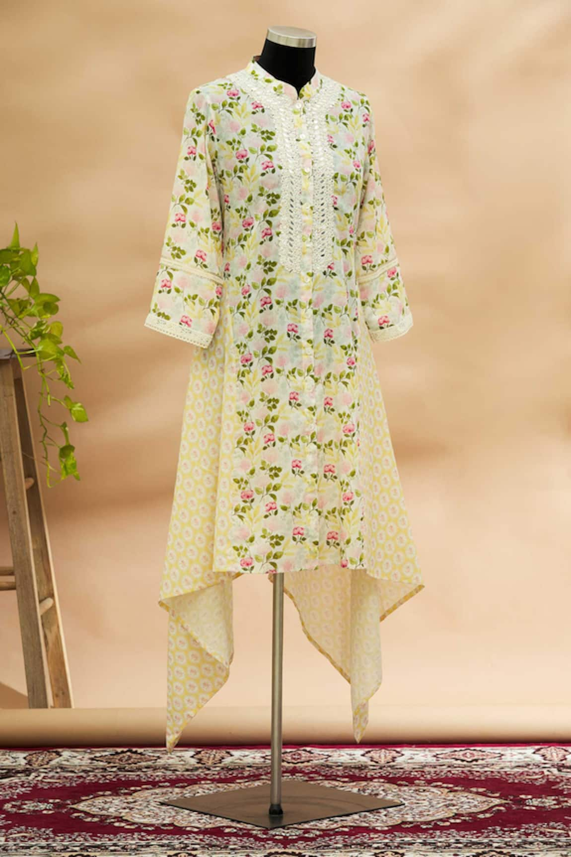 Aditi Beriwala Printed Asymmetric Kurta