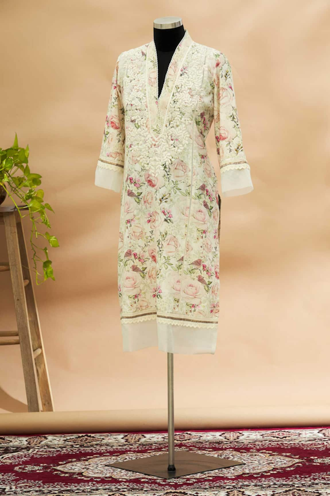 Aditi Beriwala Floral Print Kurta