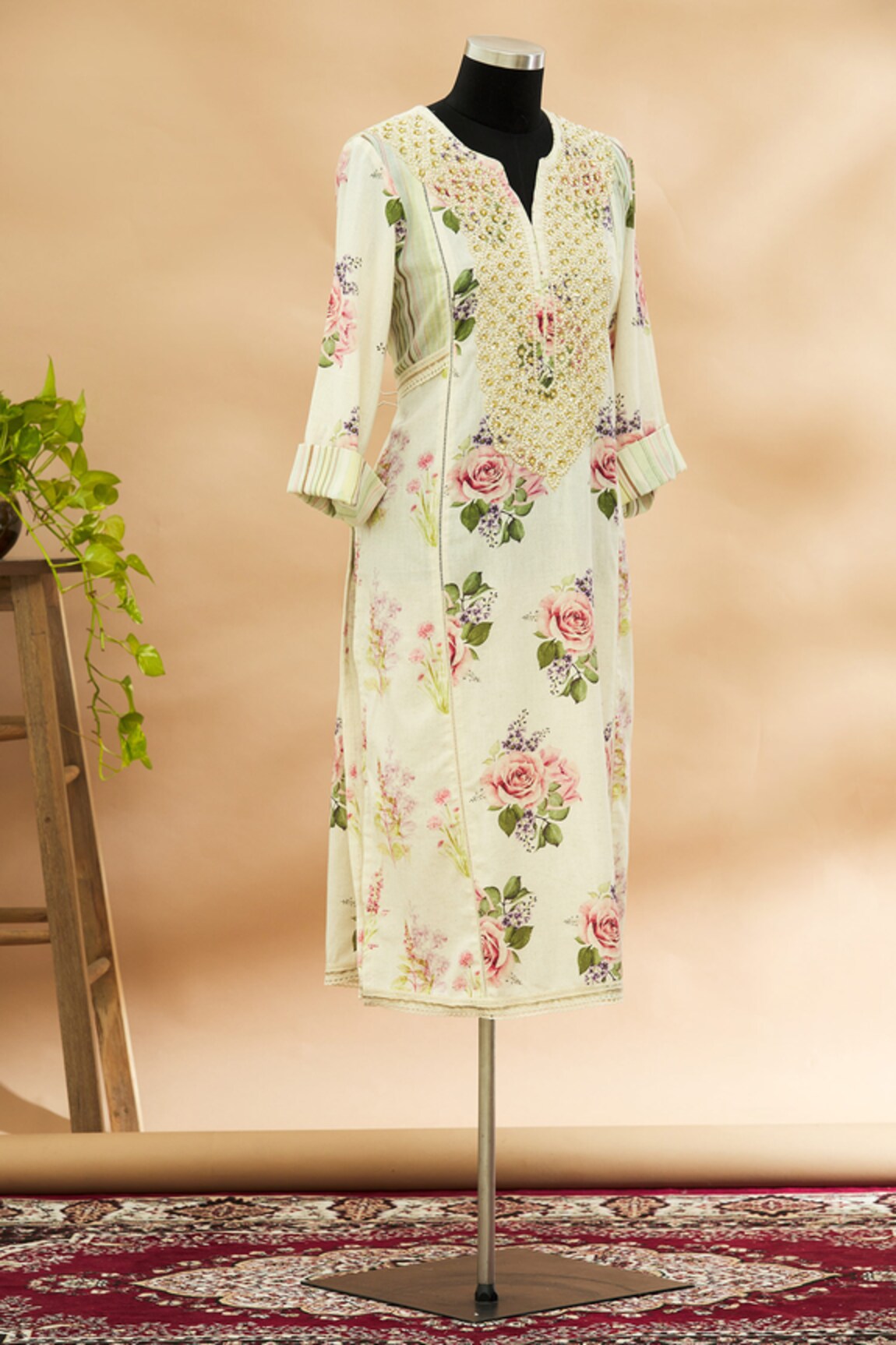 Aditi Beriwala Floral Print Kurta