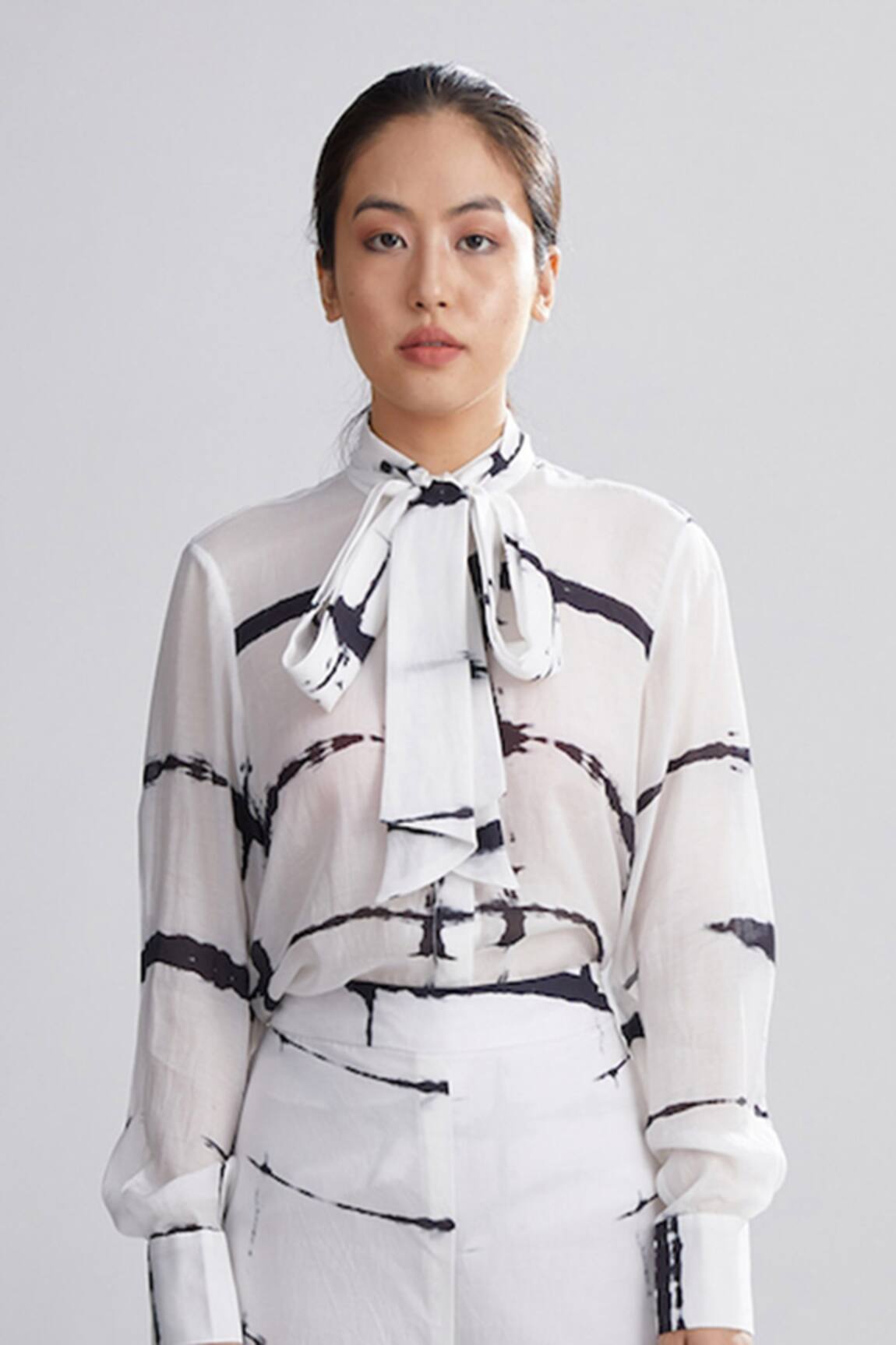 KoAi Shibori Bow Top 