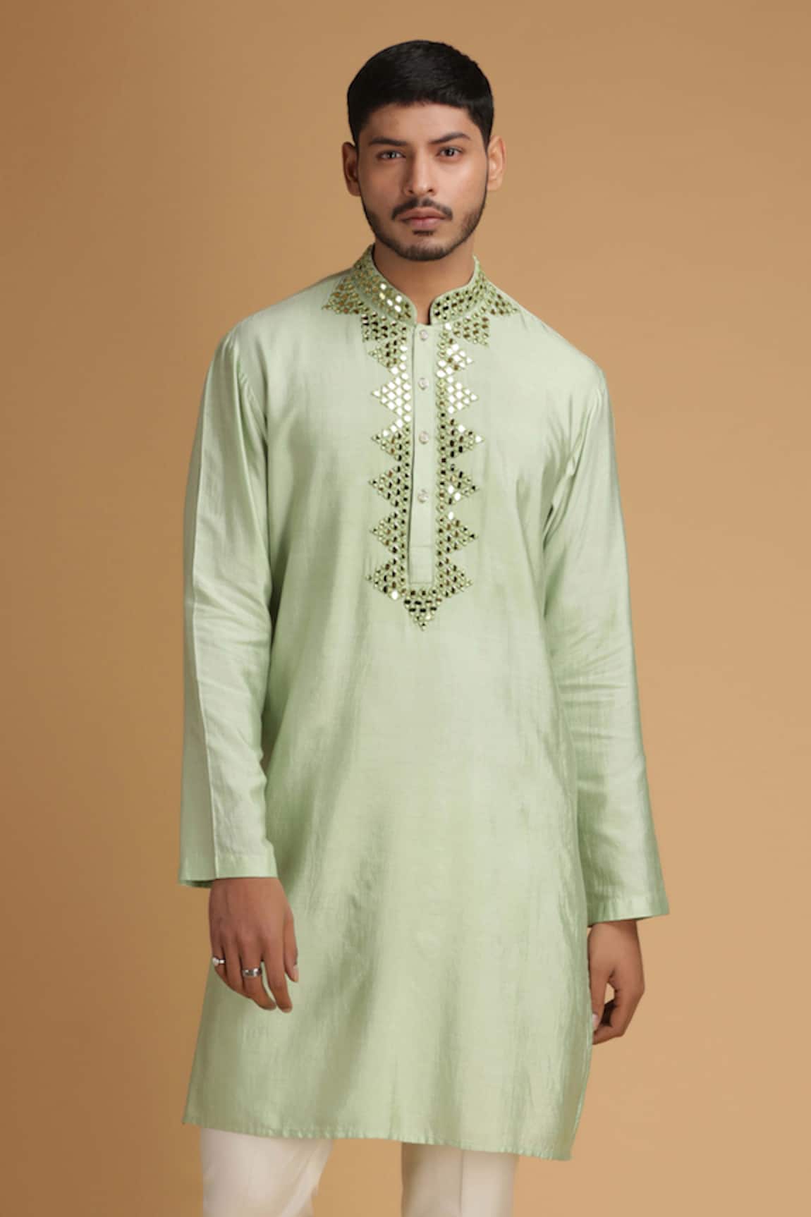 Chatenya Mittal Embroidered Kurta & Pant Set