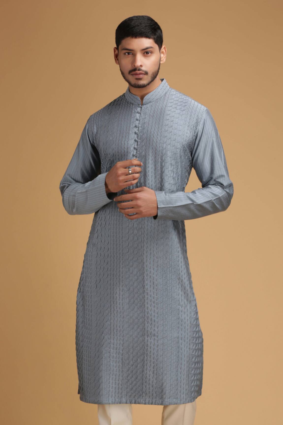 Chatenya Mittal Embroidered Kurta & Pant Set