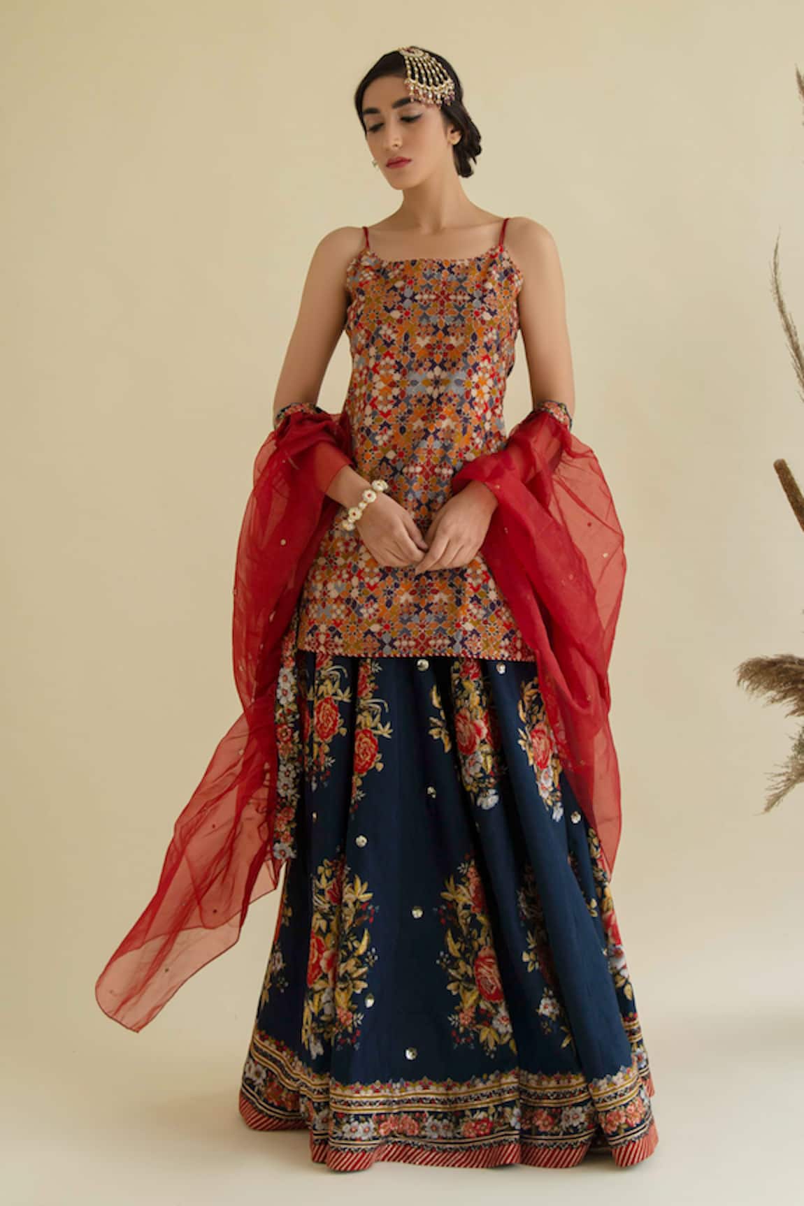 Kalista Embroidered Kurta Set 